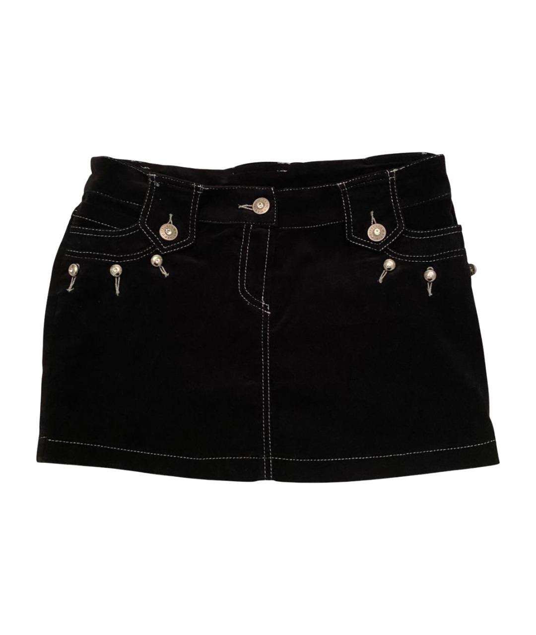 MISS BLUMARINE Черная юбка, фото 1