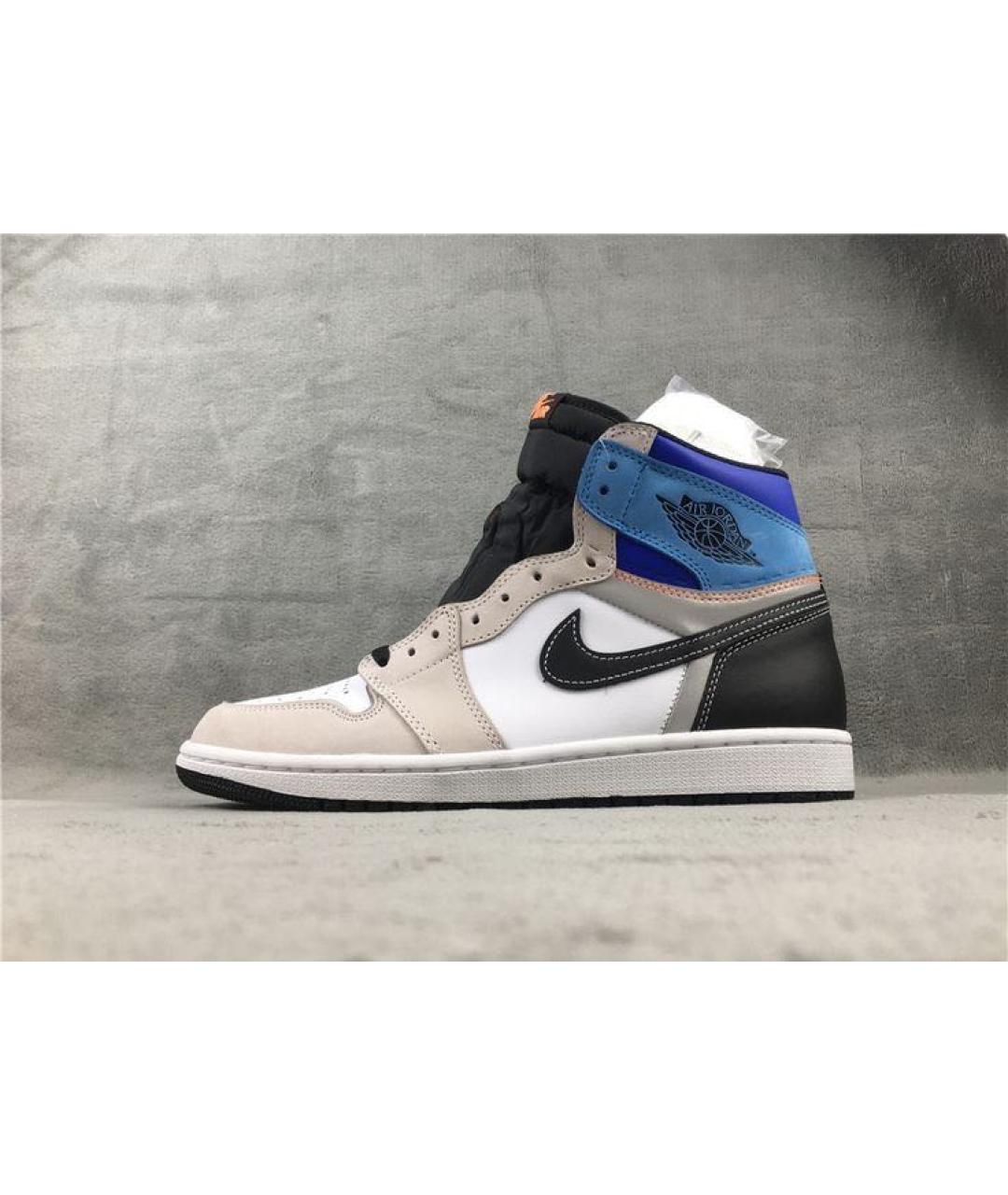 NIKE Бежевые высокие кроссовки / кеды, фото 2