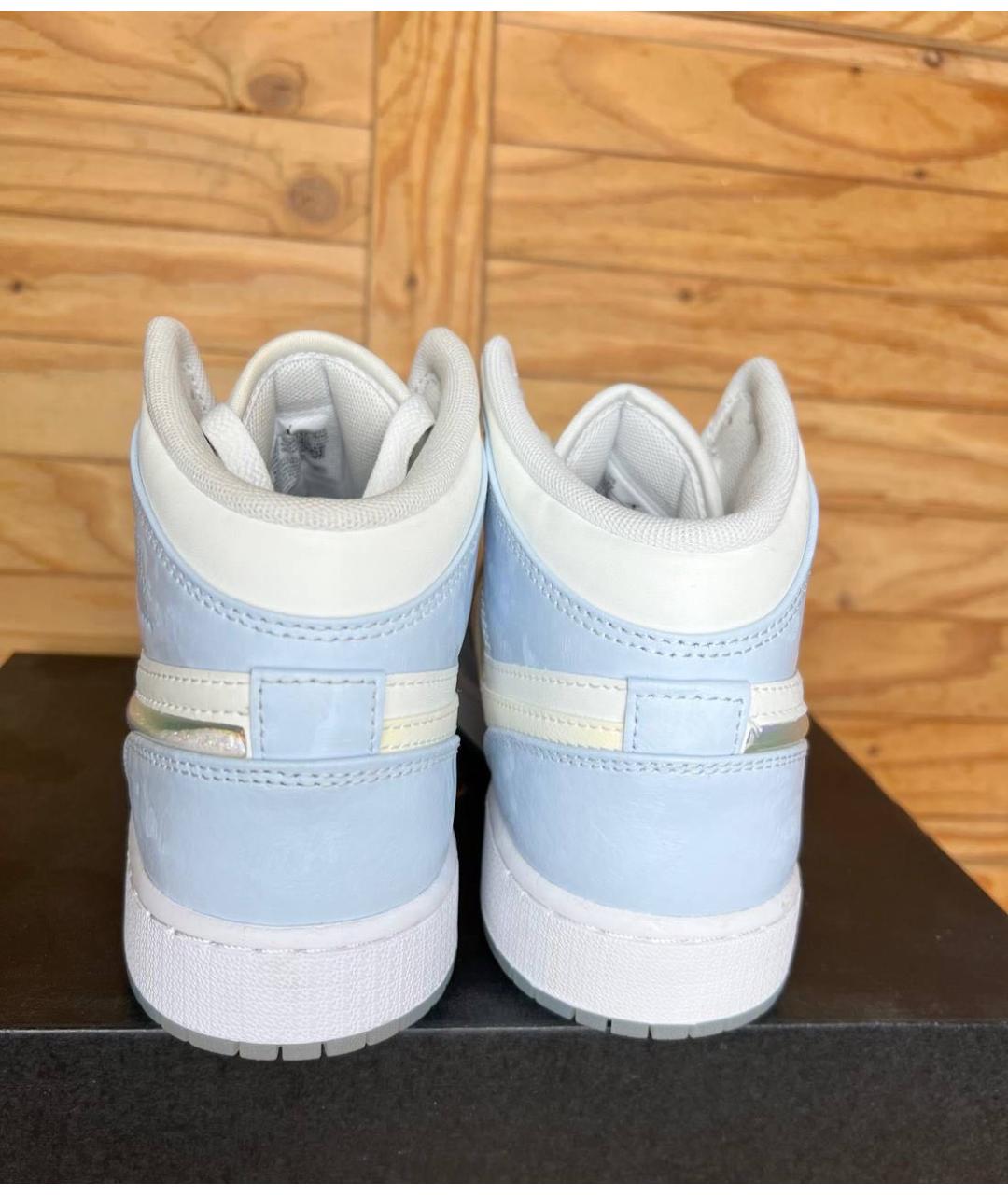 NIKE Голубые кроссовки, фото 6