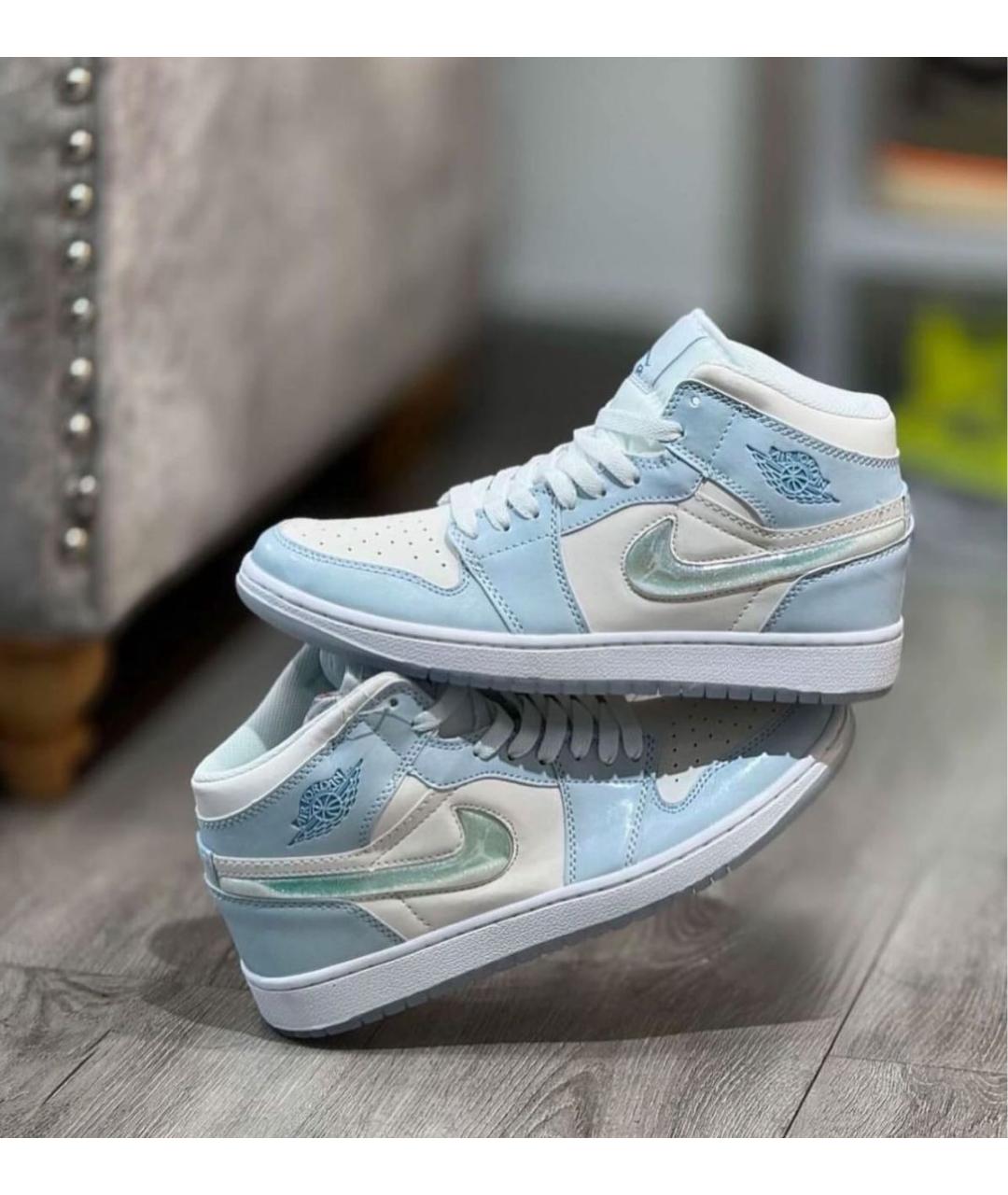 NIKE Голубые кроссовки, фото 3