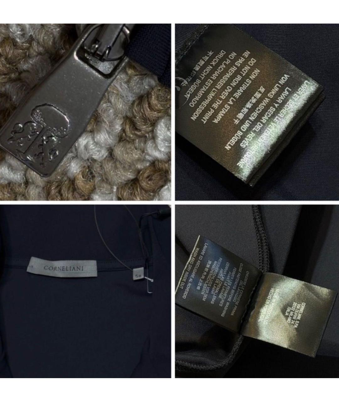 CORNELIANI Темно-синяя куртка, фото 8