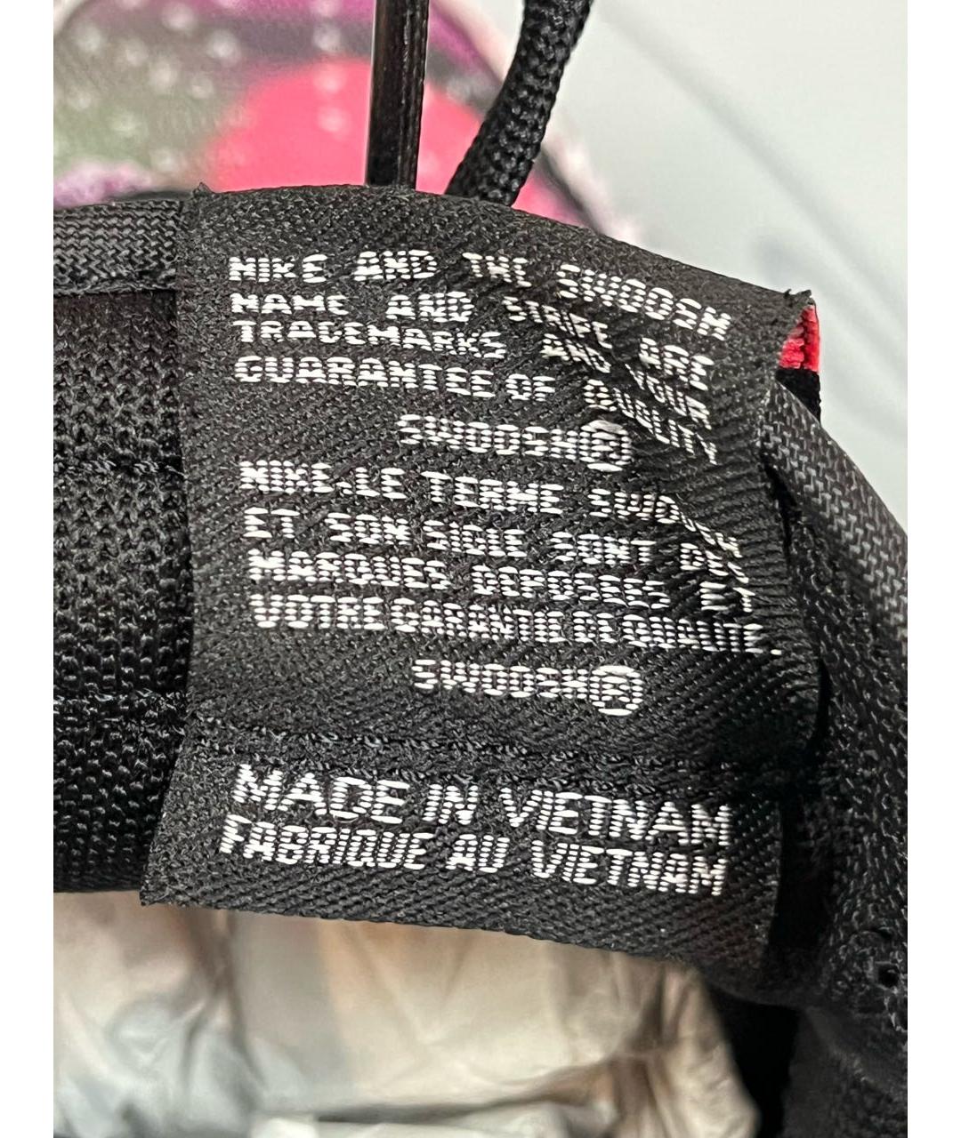 NIKE Черные текстильные кеды, фото 7