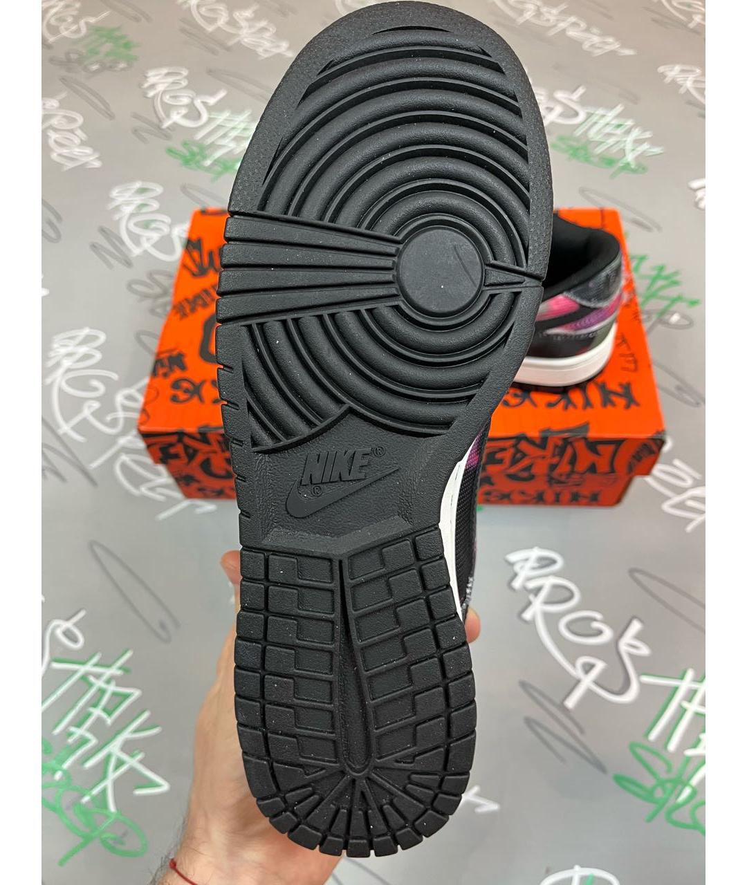 NIKE Черные текстильные кеды, фото 5