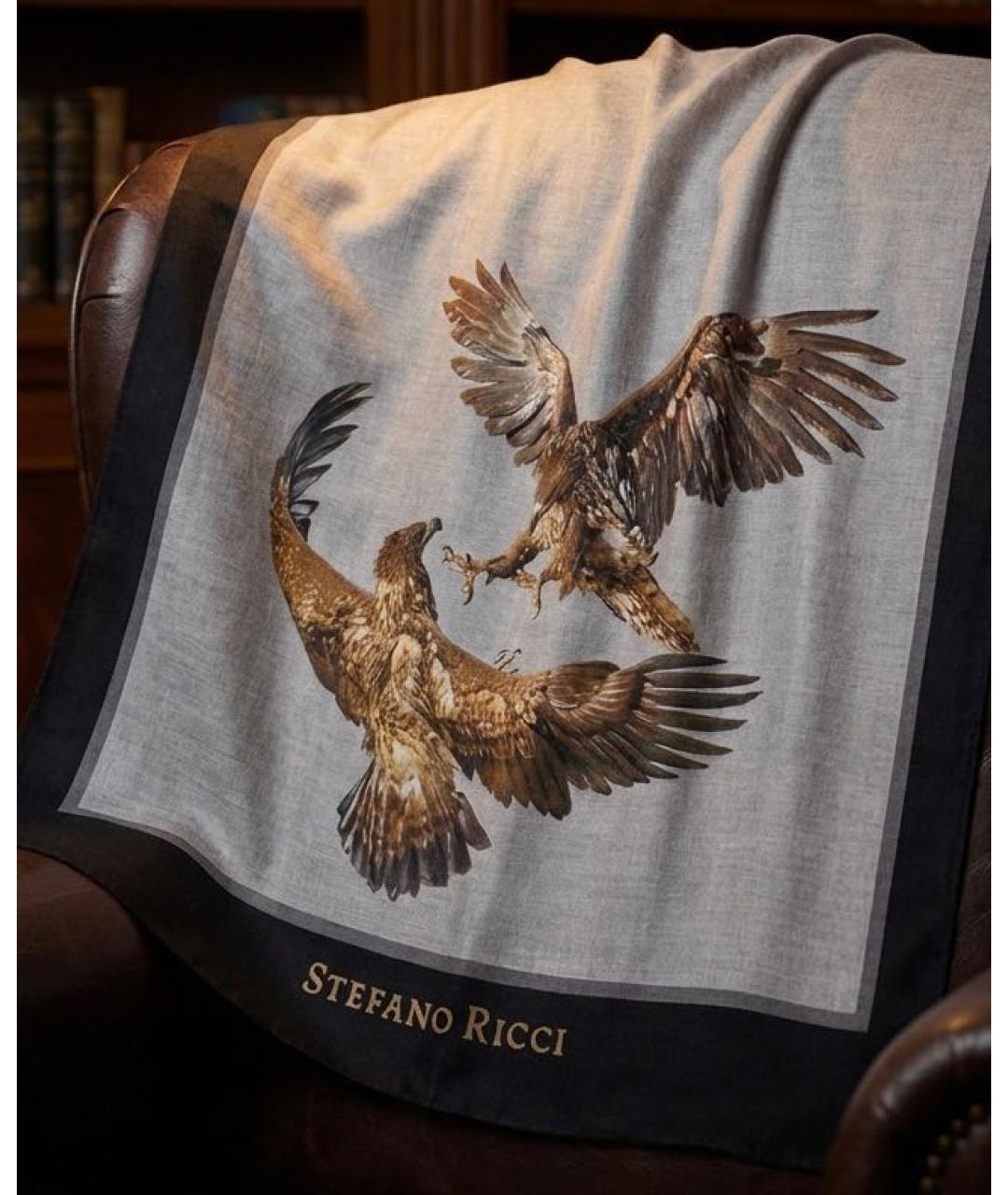 STEFANO RICCI Мульти кашемировый шарф, фото 7