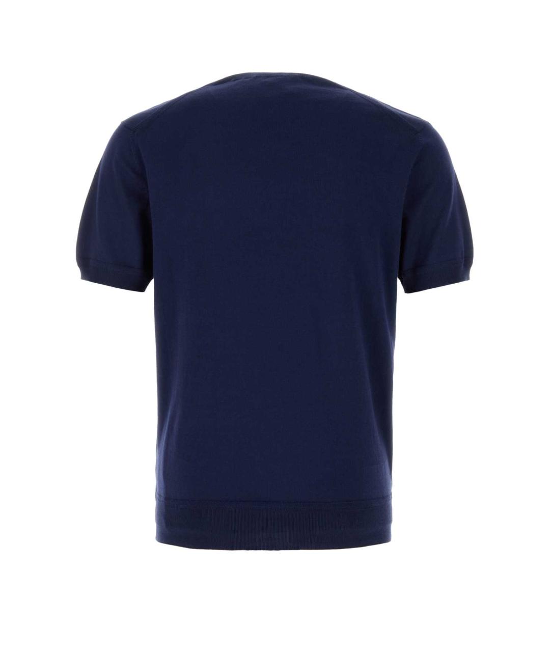 TOM FORD Синяя хлопковая футболка, фото 2