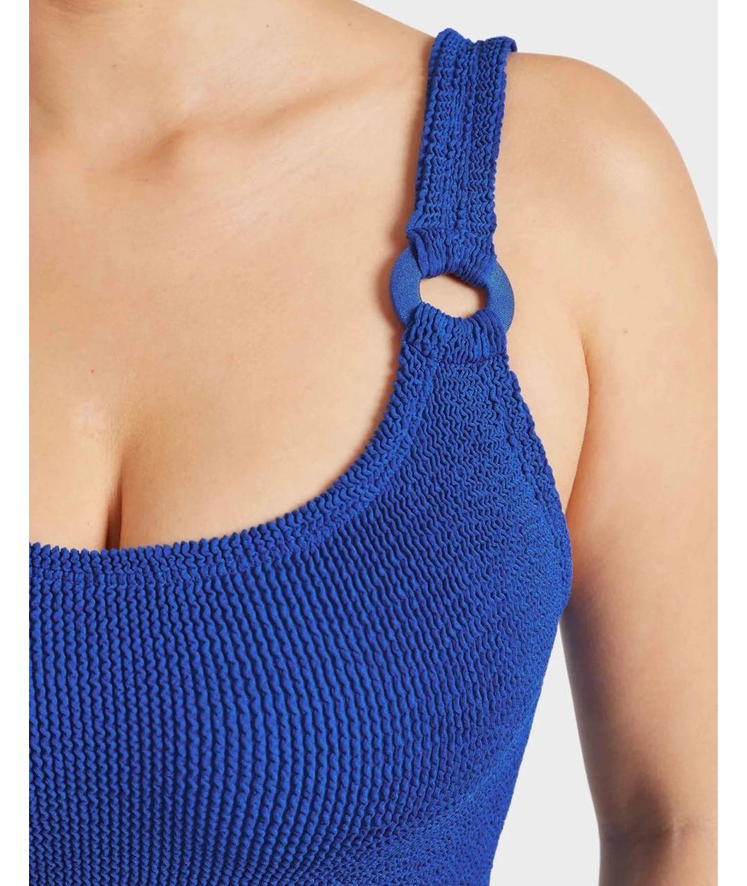 HUNZA G Синий купальник, фото 4