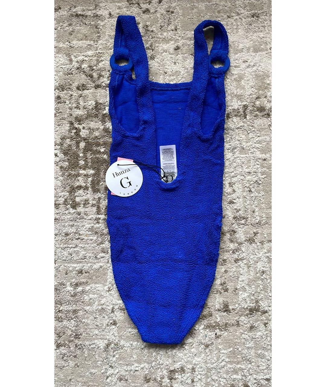 HUNZA G Синий купальник, фото 3