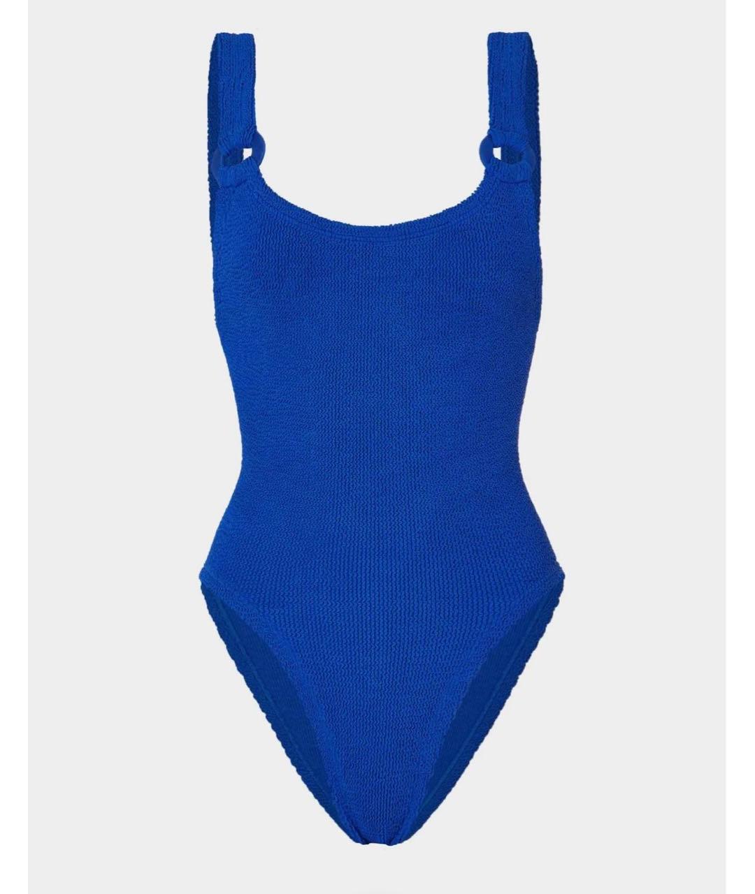 HUNZA G Синий купальник, фото 6