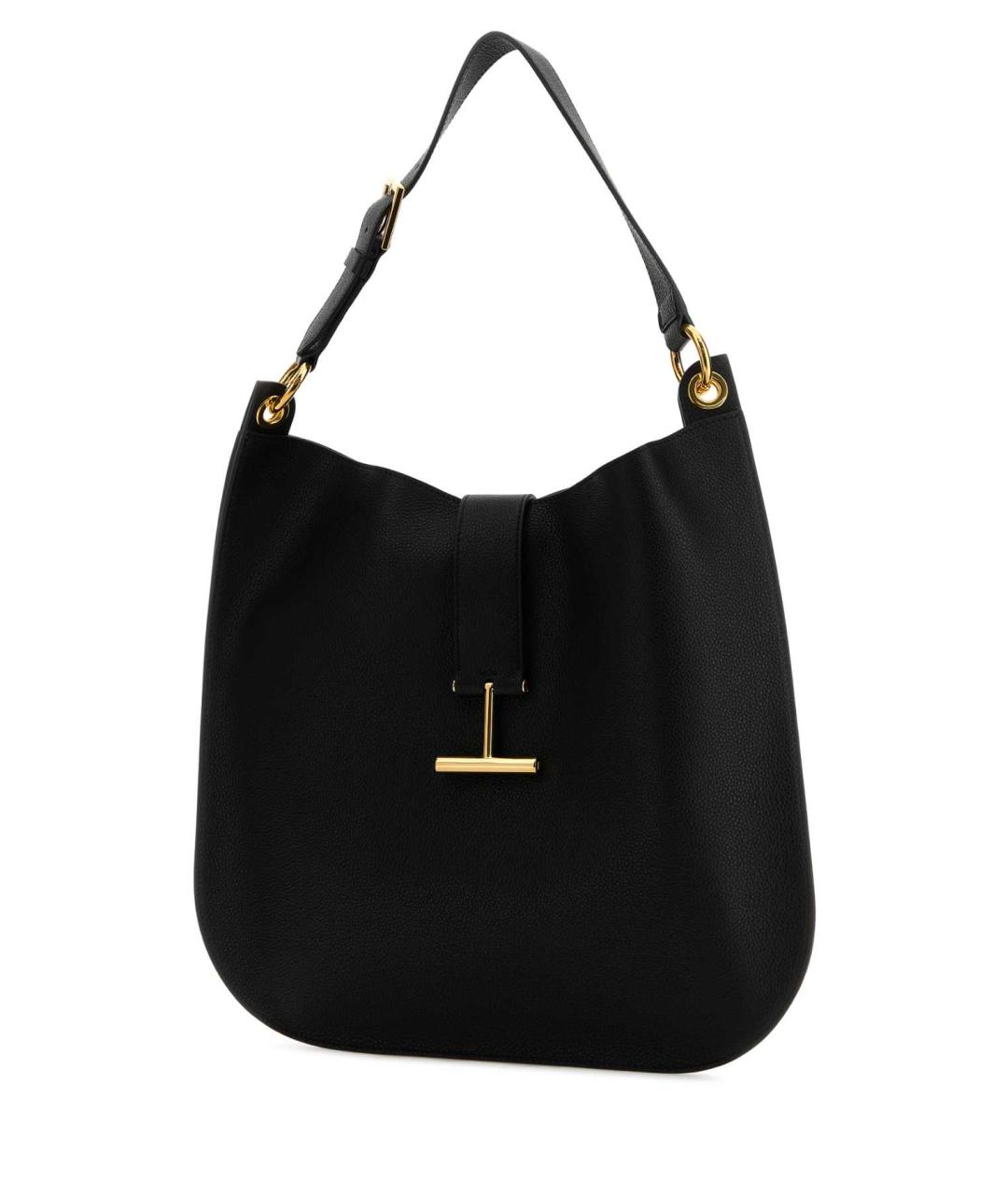 TOM FORD Черная кожаная сумка через плечо, фото 2