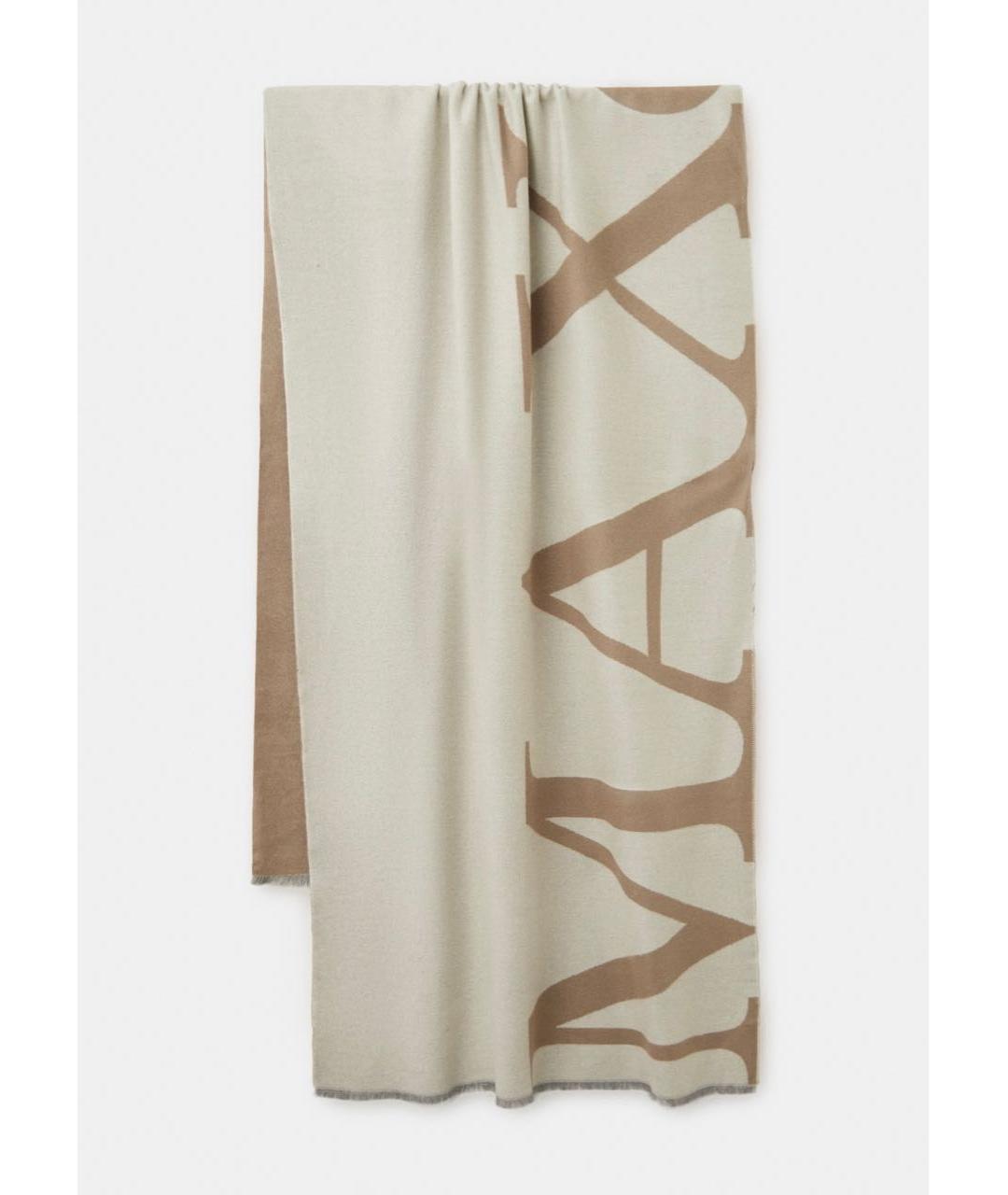 MAX&CO Бежевый шарф, фото 2