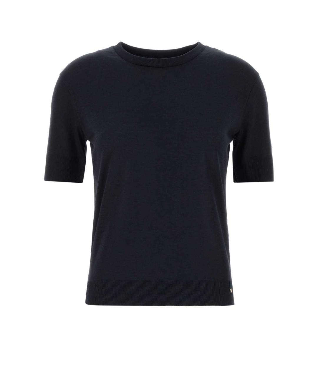 HERNO Темно-синяя футболка, фото 1