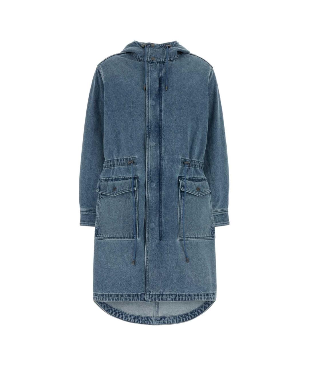 MICHAEL KORS Голубая хлопковая парка, фото 1