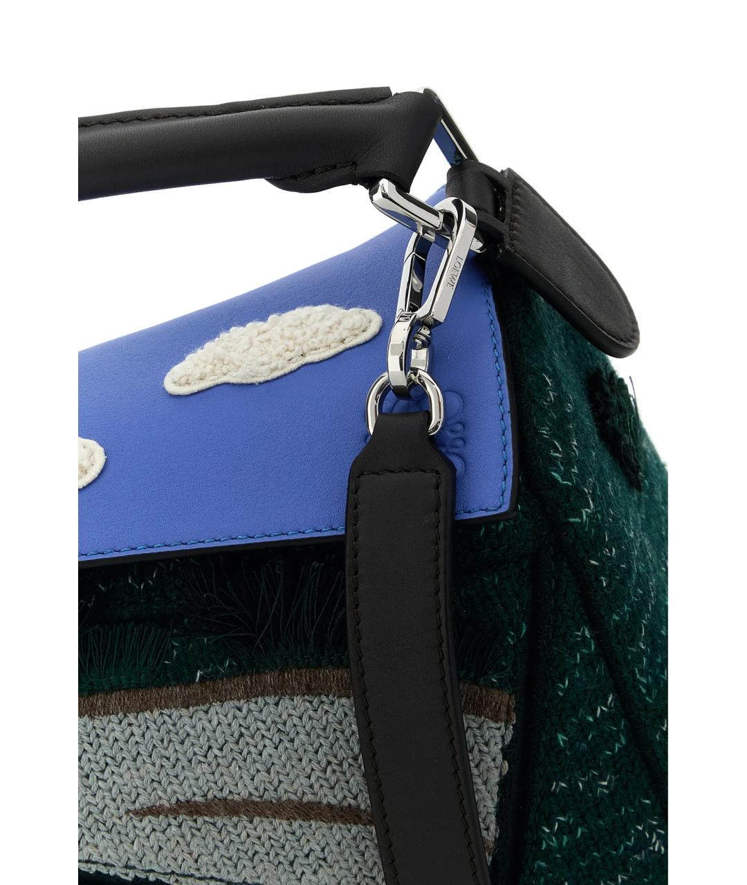 LOEWE Мульти тканевая сумка через плечо, фото 4