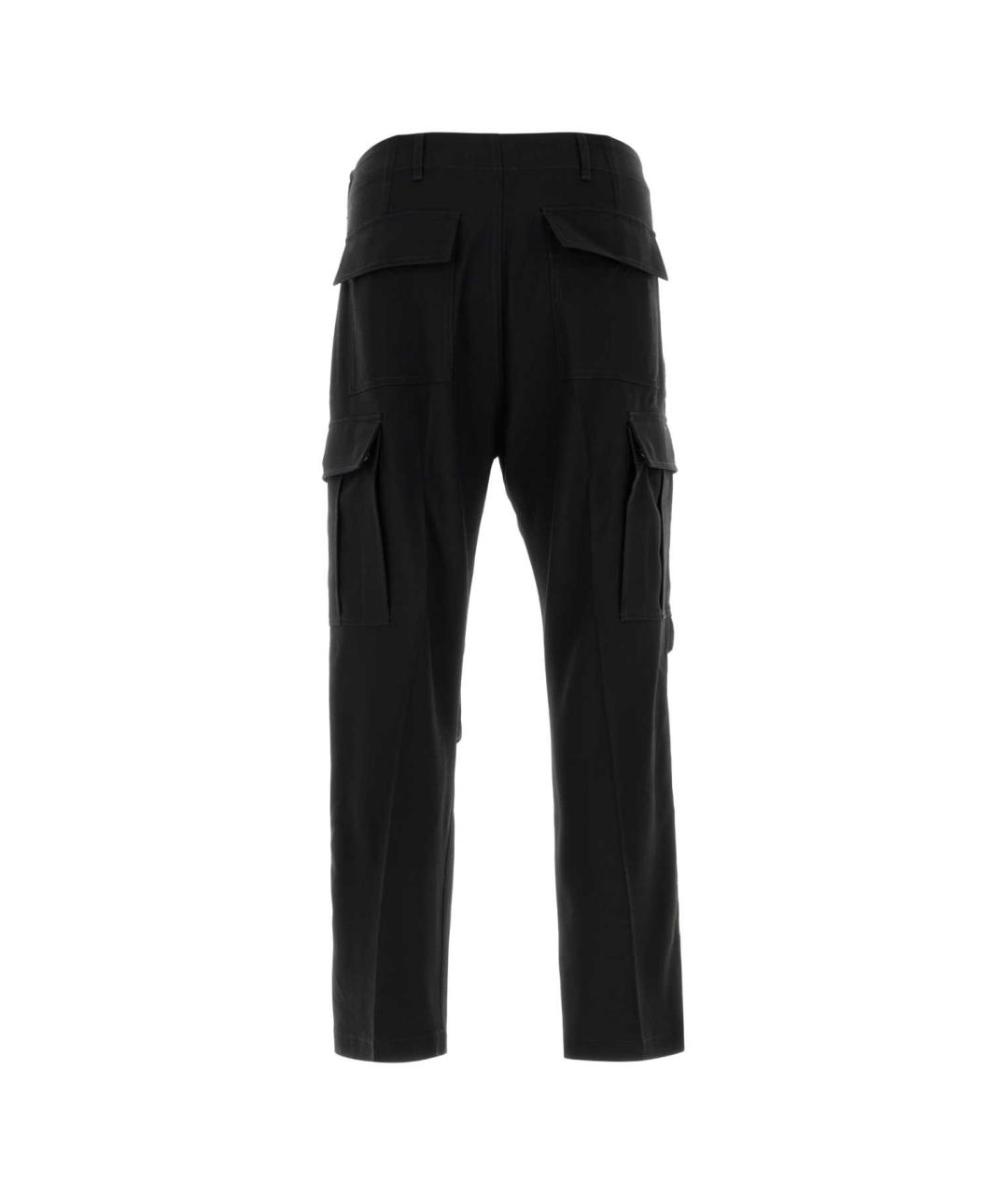 TOM FORD Черные шерстяные повседневные брюки, фото 2