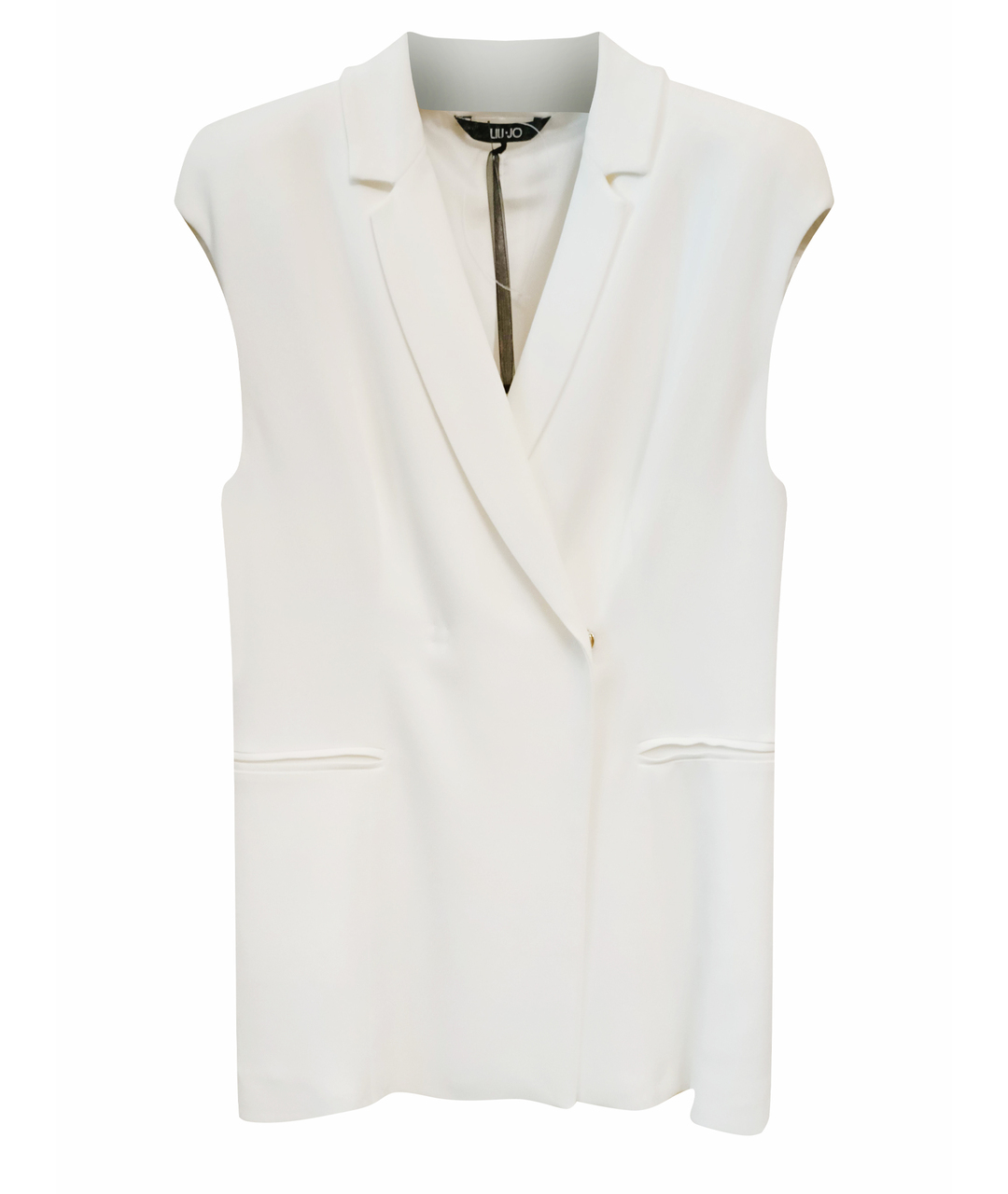 LIU JO Белый синтетический жакет/пиджак, фото 1