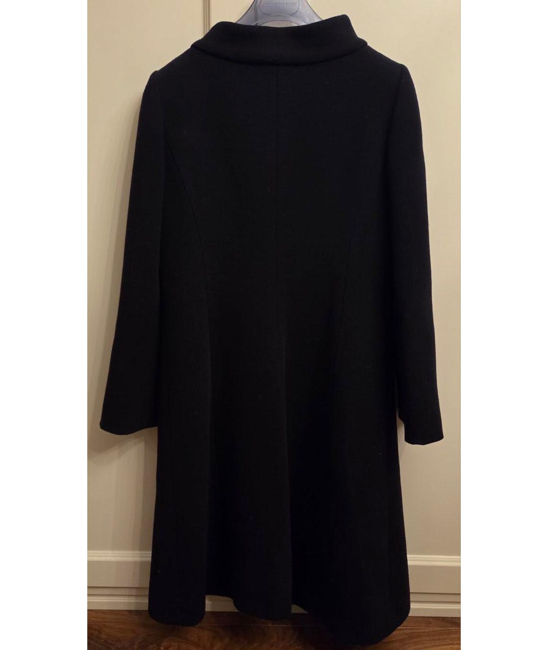 ARMANI COLLEZIONI Черное шерстяное пальто, фото 2