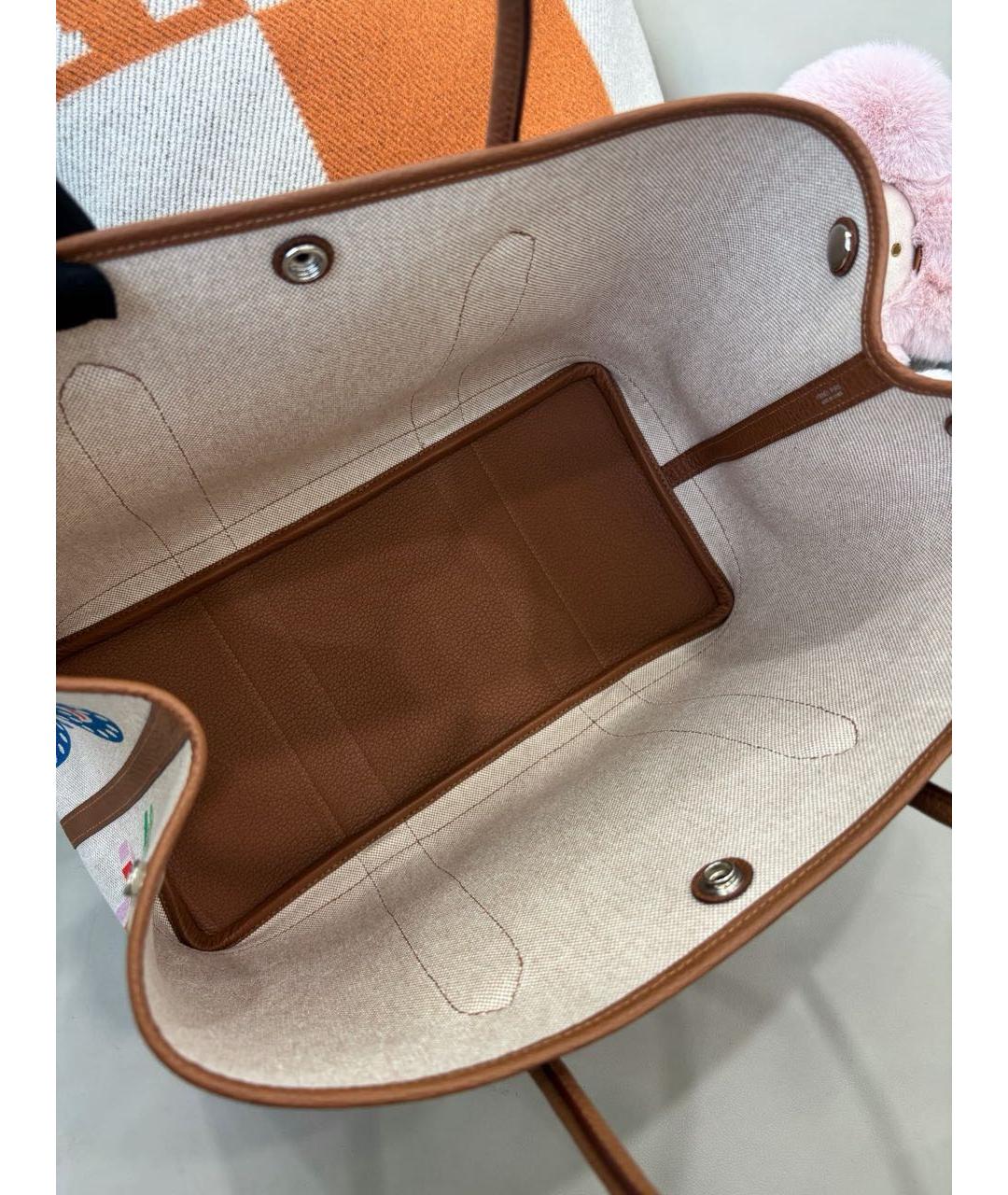 HERMES Мульти тканевая сумка тоут, фото 8