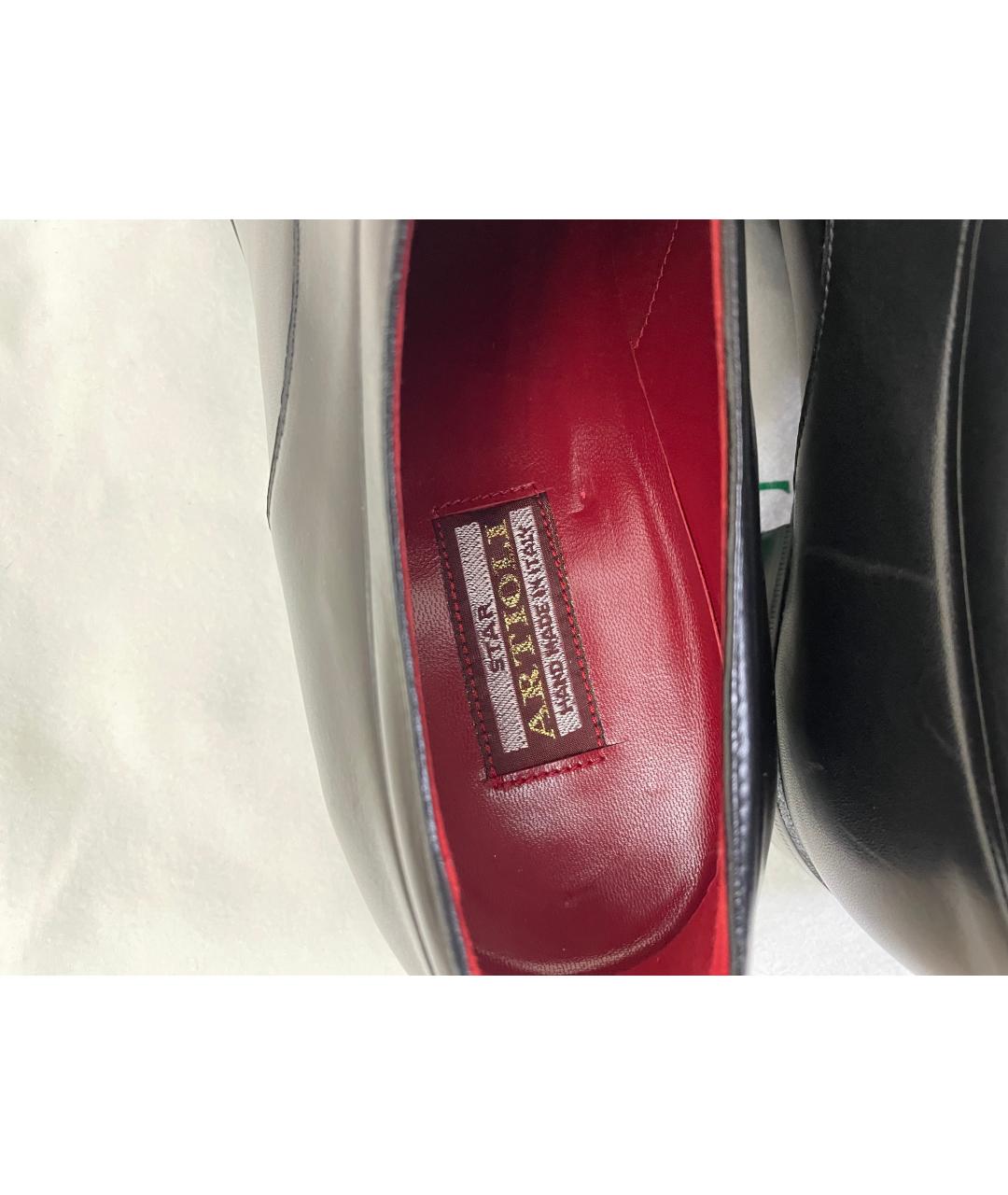 ARTIOLI Черные туфли из лакированной кожи, фото 8