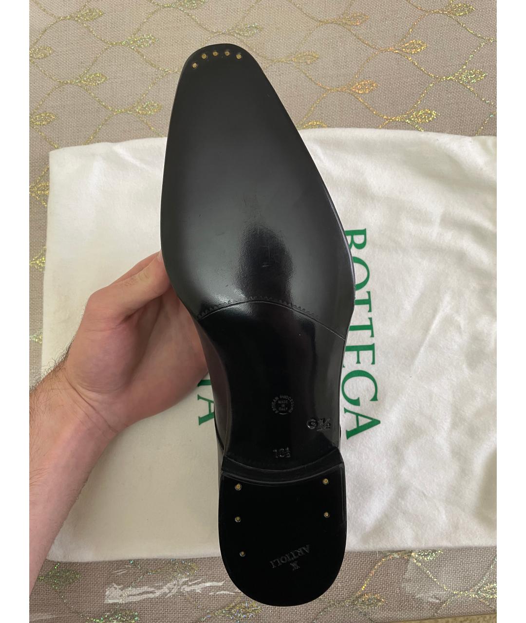 ARTIOLI Черные туфли из лакированной кожи, фото 5