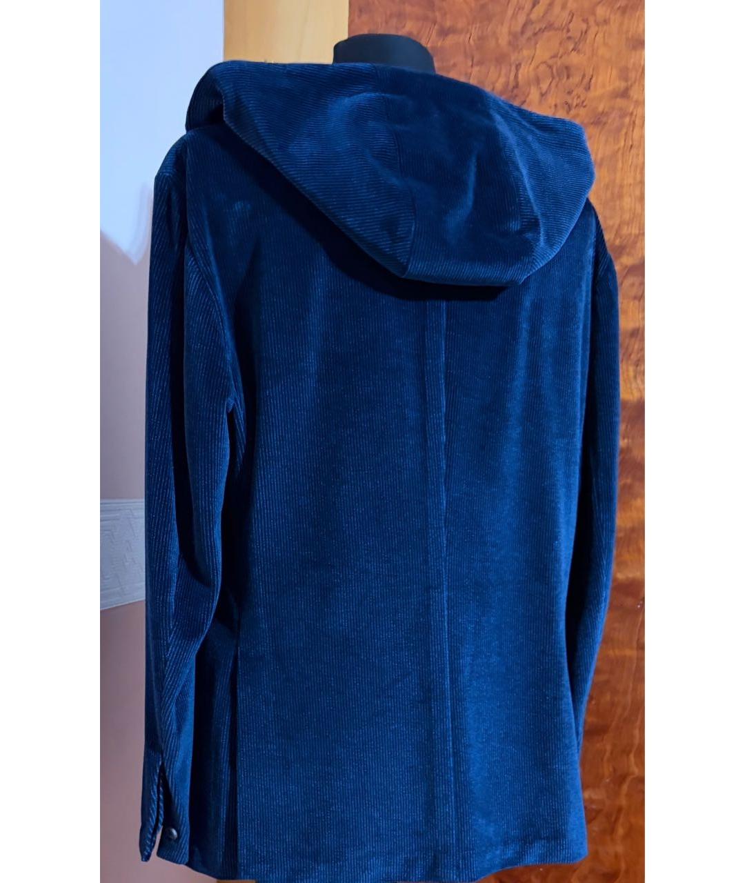 KITON Темно-синий пиджак, фото 4