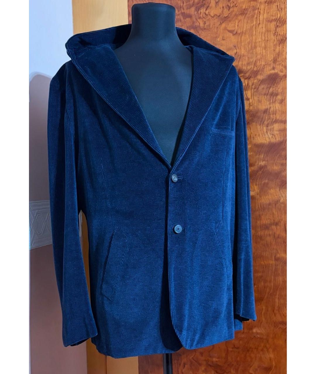 KITON Темно-синий пиджак, фото 3