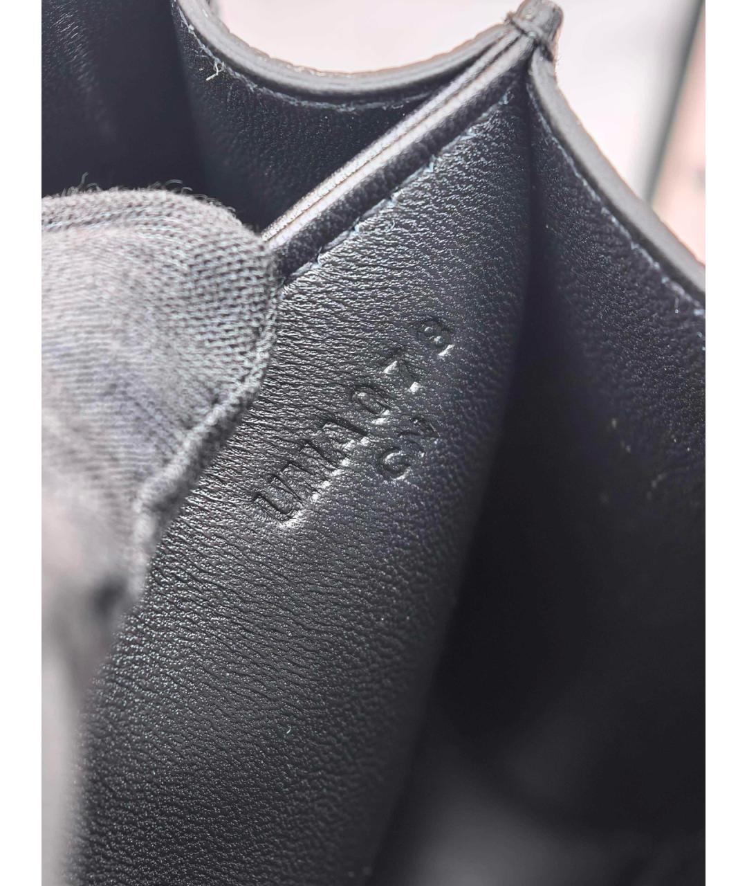 HERMES Черная сумка через плечо из экзотической кожи, фото 7