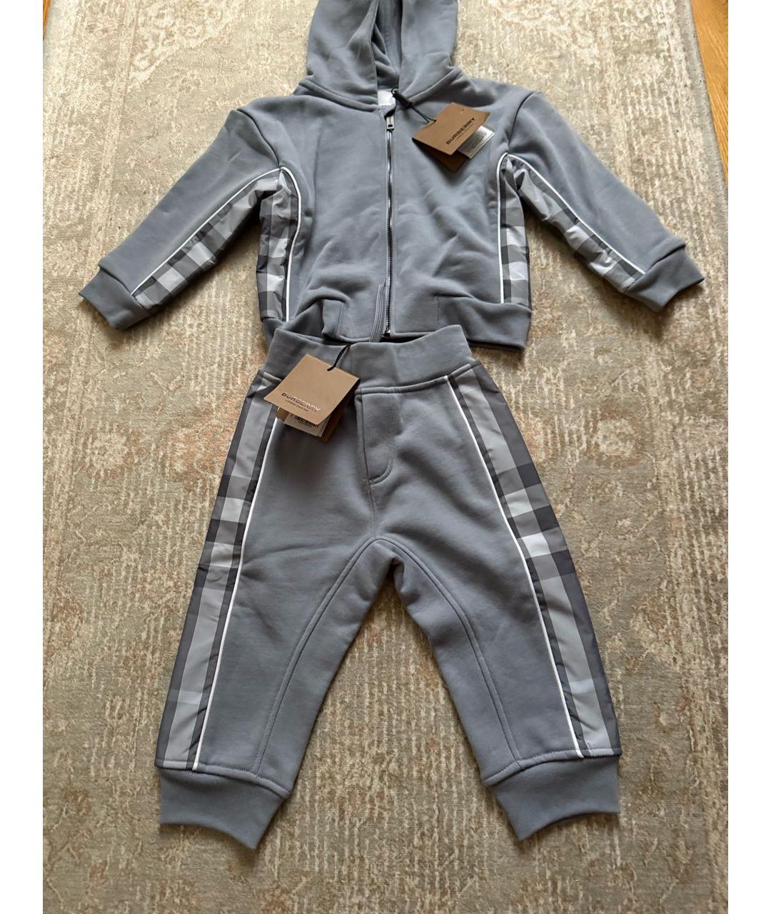 BURBERRY Серый комплект, фото 6