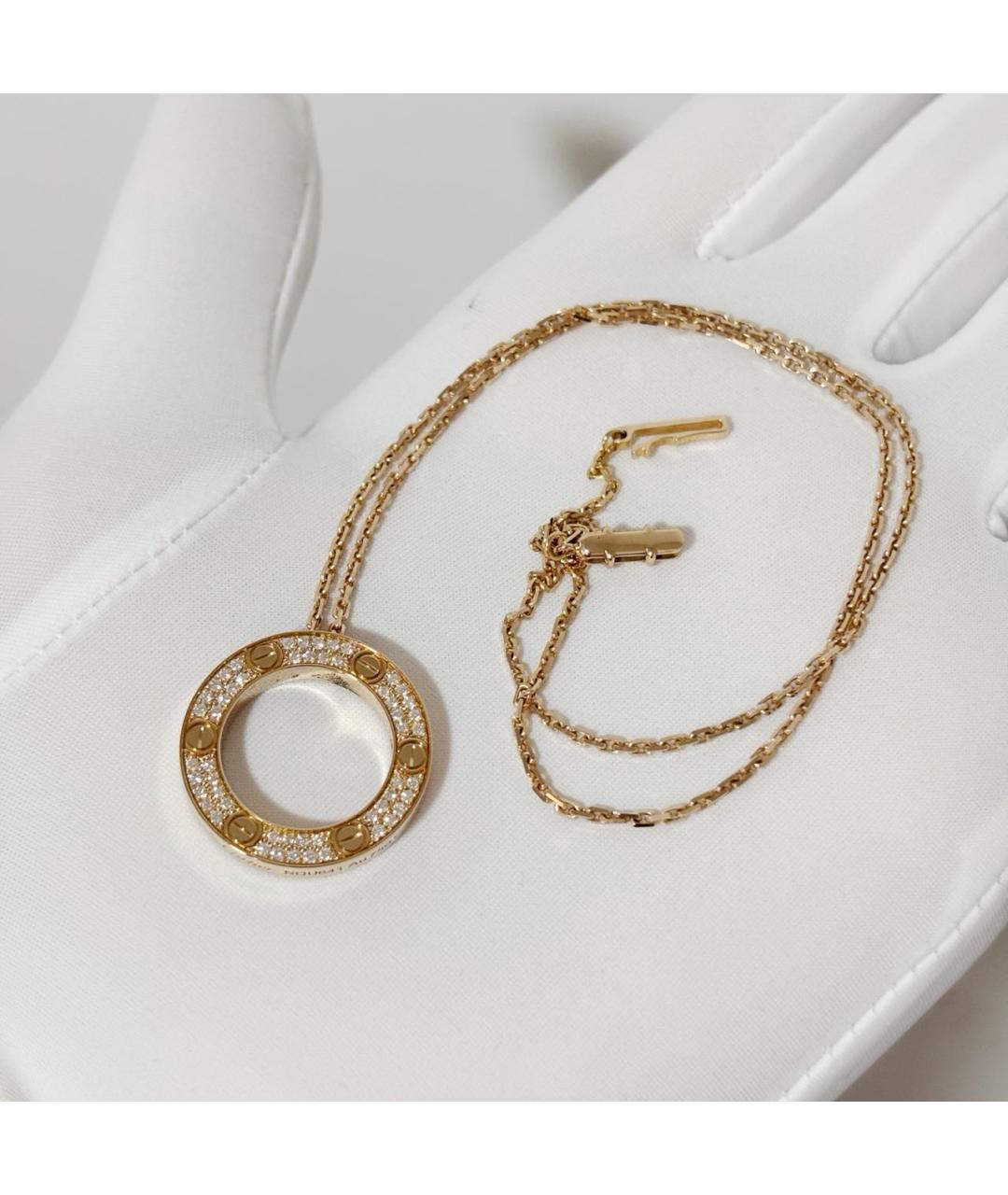 CARTIER Розовое колье из розового золота, фото 7