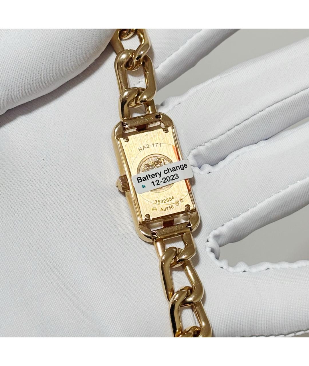 HERMES Белые жемчужные часы, фото 6
