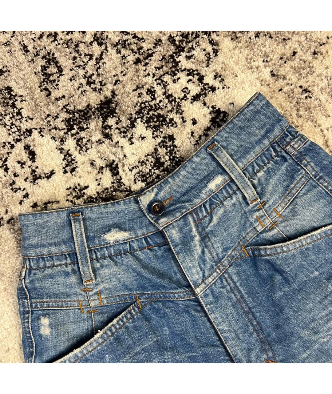 SEE BY CHLOE Голубые хлопковые шорты, фото 4