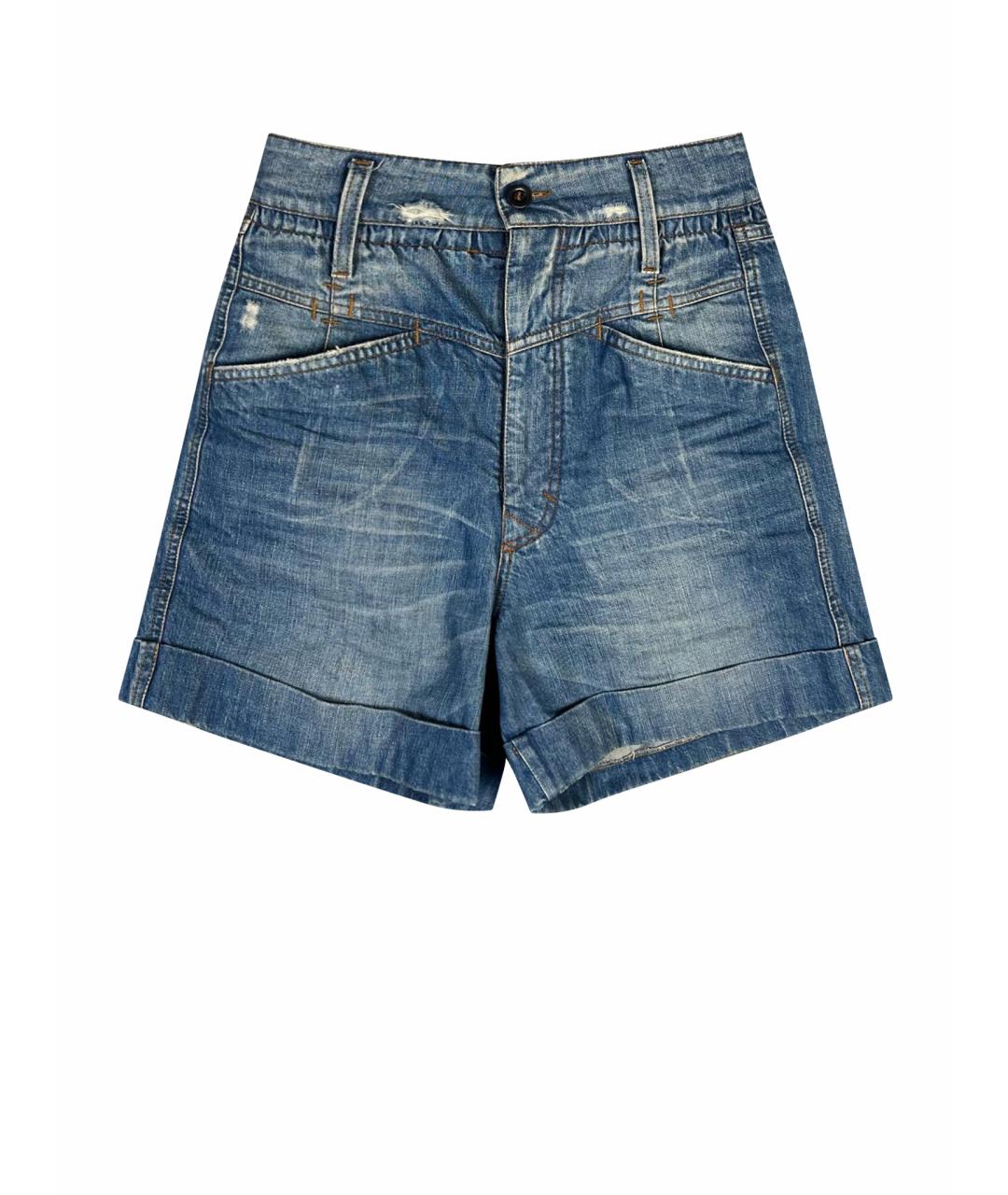 SEE BY CHLOE Голубые хлопковые шорты, фото 1