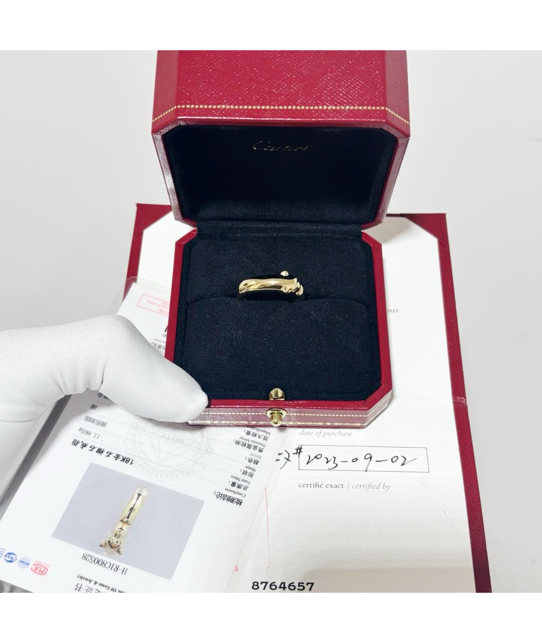 CARTIER Золотое кольцо из розового золота, фото 3