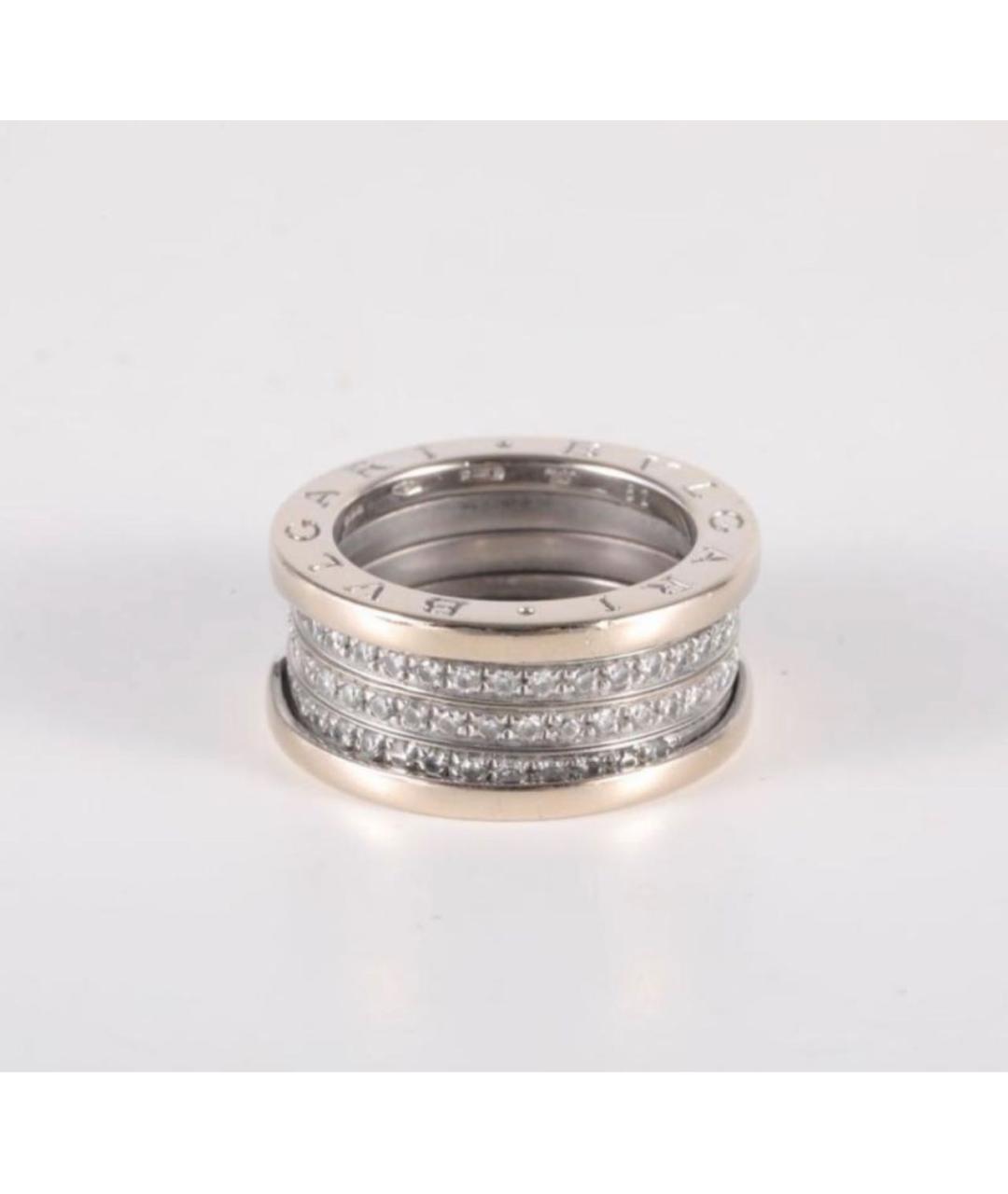 BVLGARI Серебряное кольцо из белого золота, фото 4
