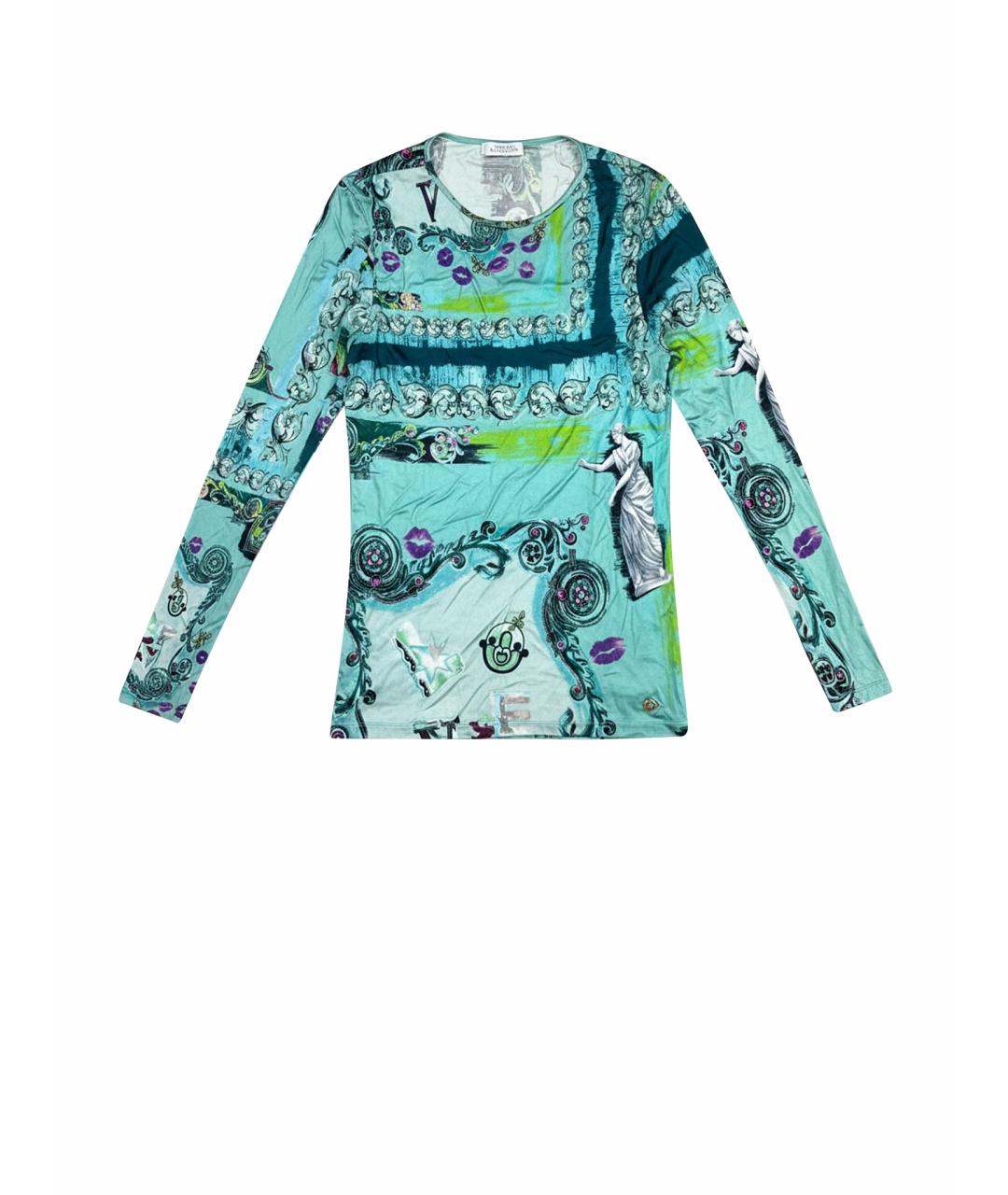 VERSACE COLLECTION Мульти вискозная водолазка, фото 1