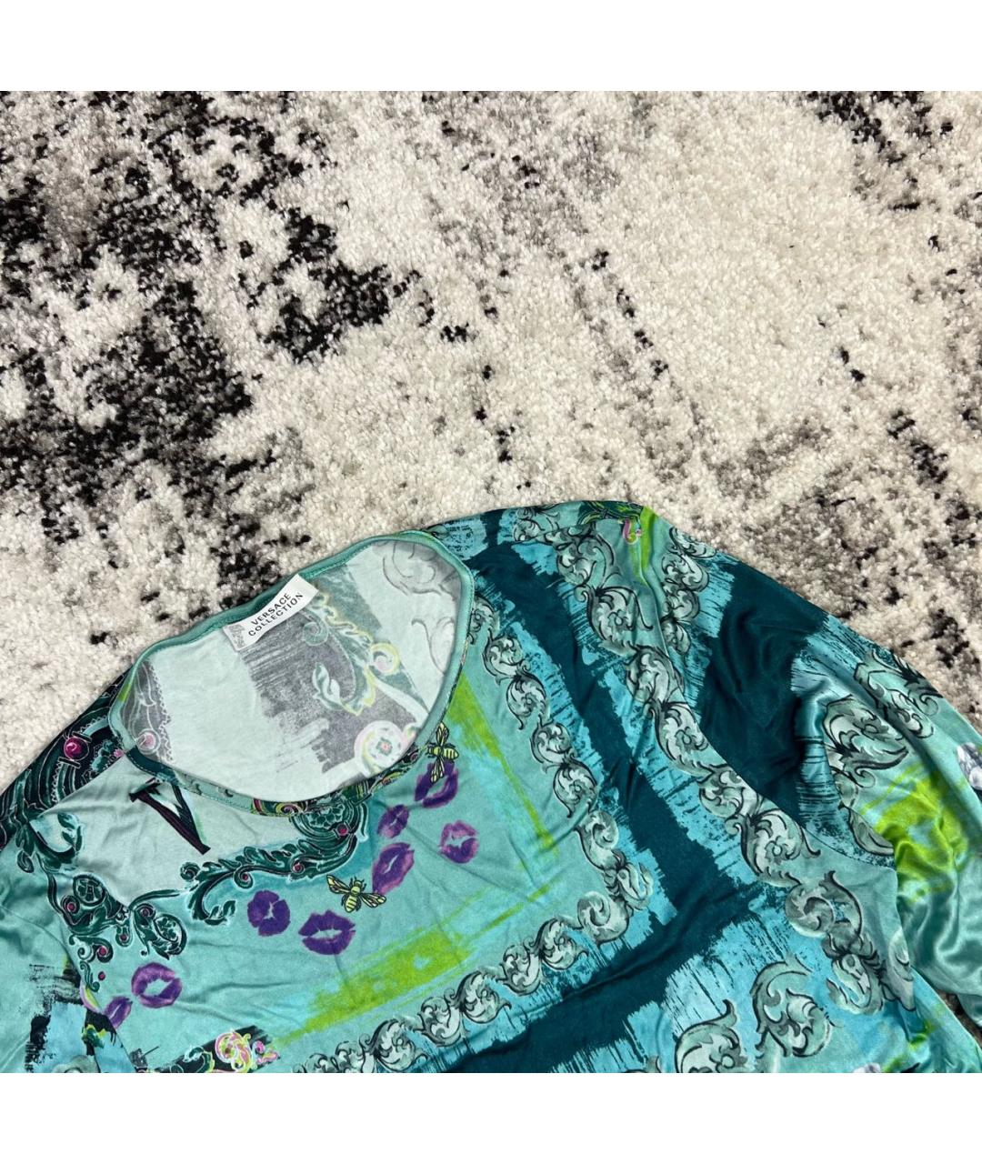 VERSACE COLLECTION Мульти вискозная водолазка, фото 2