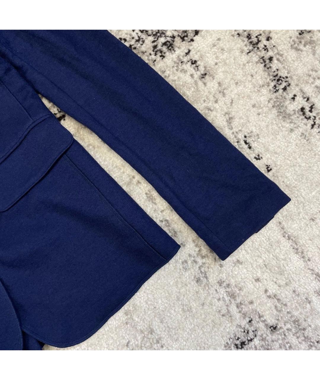 RAG & BONE Темно-синий шерстяной жакет/пиджак, фото 4