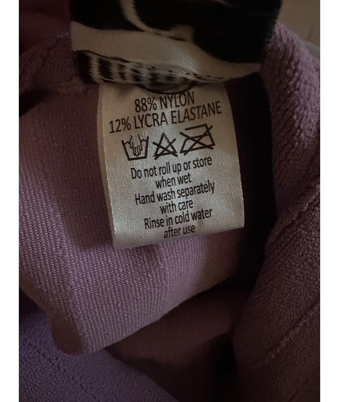 HUNZA G Фиолетовый купальник, фото 8