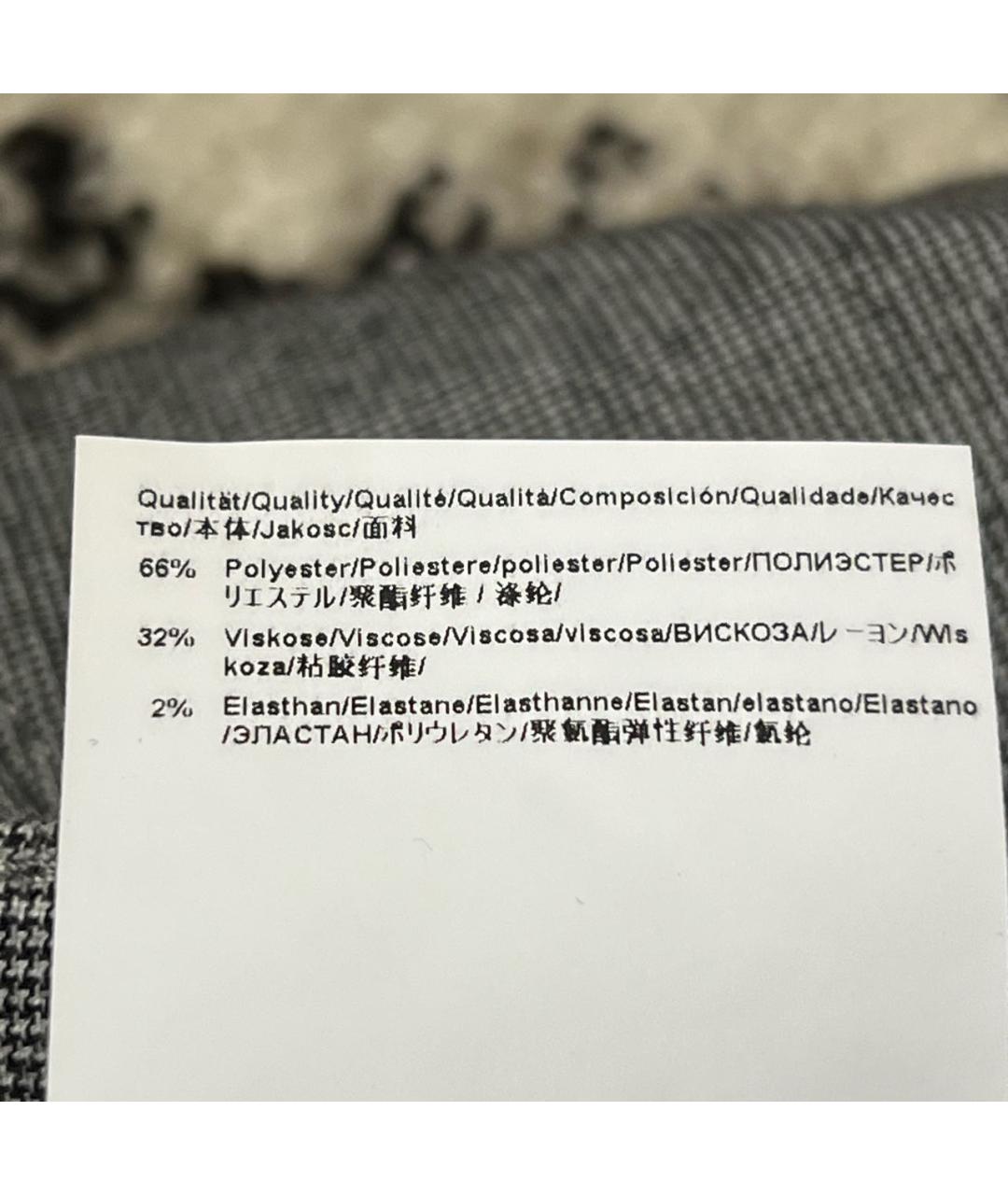 HUGO BOSS Серые повседневные брюки, фото 8