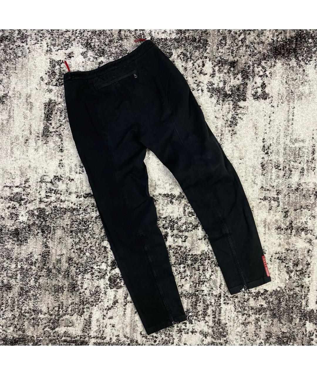 PRADA Черные прямые брюки, фото 7