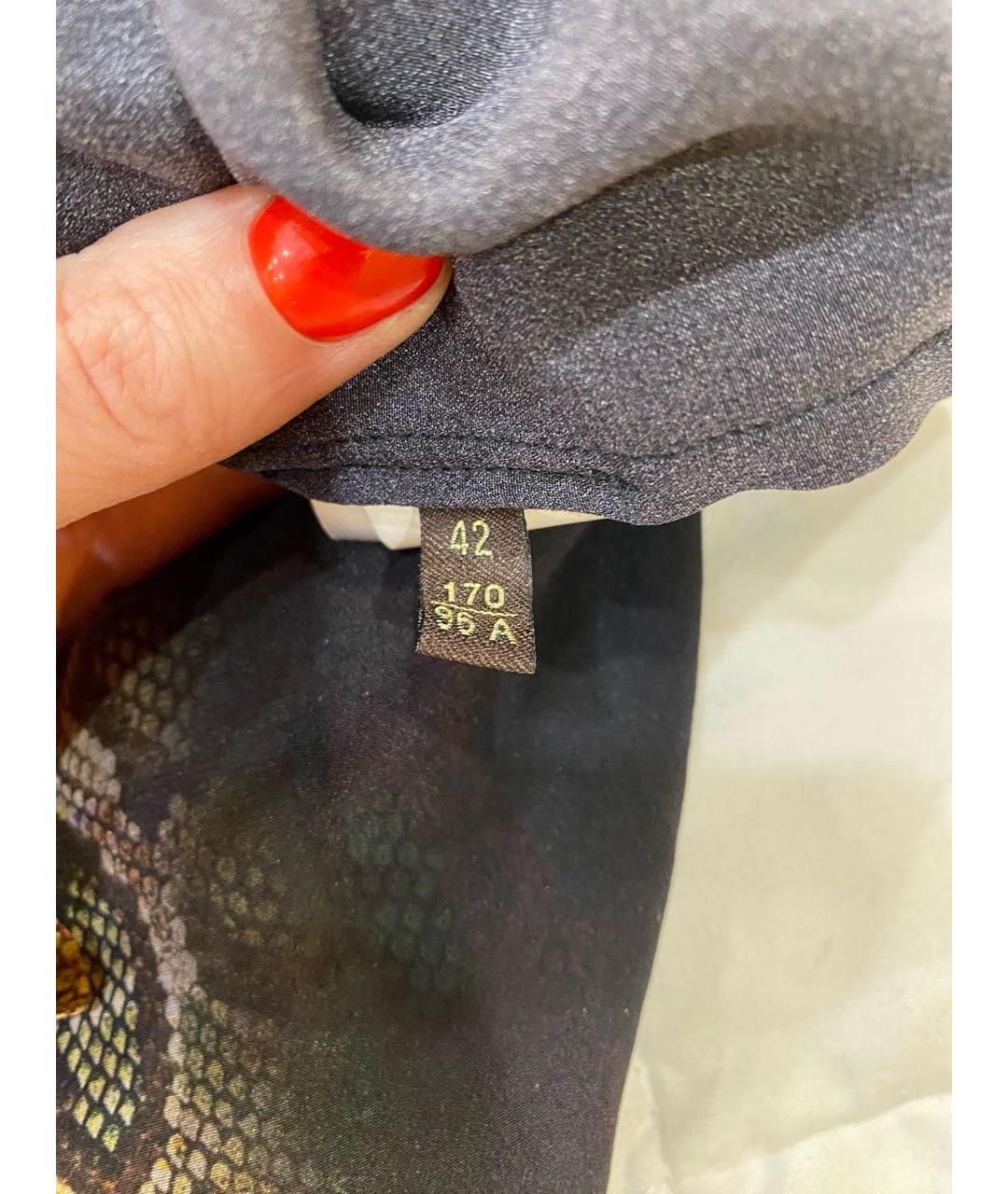 ROBERTO CAVALLI Черная хлопковая футболка, фото 7