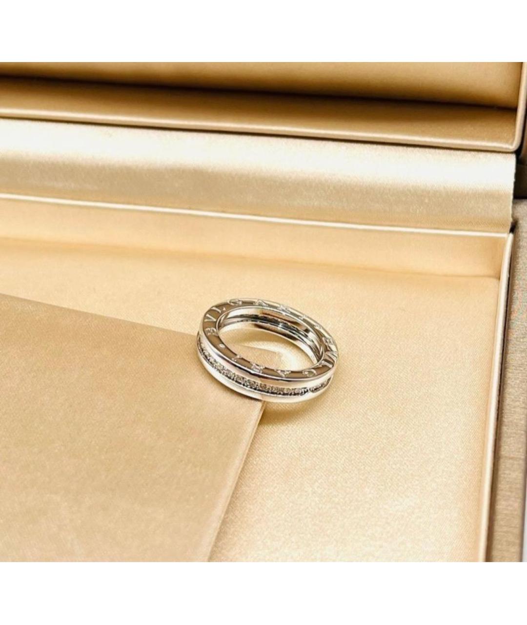 BVLGARI Серебряное кольцо из белого золота, фото 4