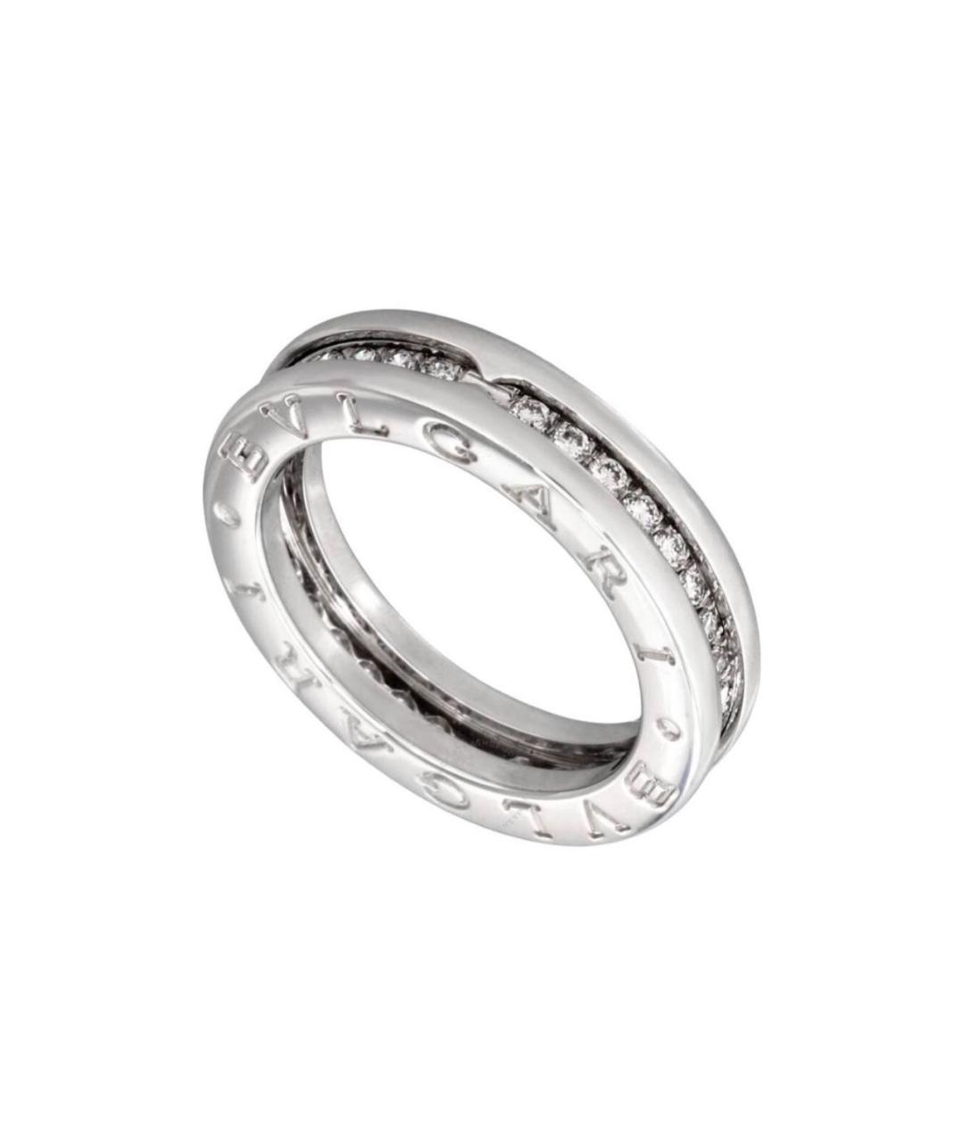 BVLGARI Серебряное кольцо из белого золота, фото 1