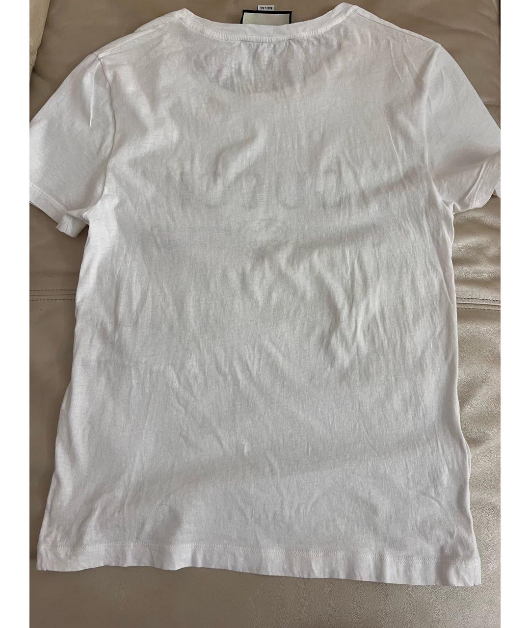 GUCCI Белая футболка, фото 2