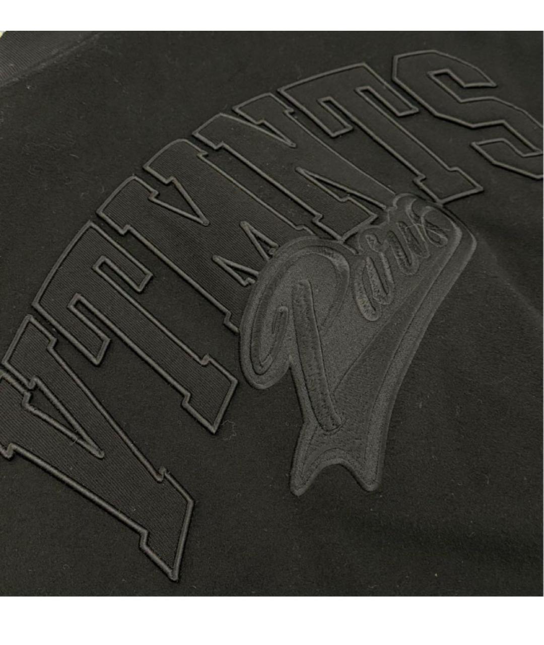 VETEMENTS Черная шерстяная куртка, фото 3