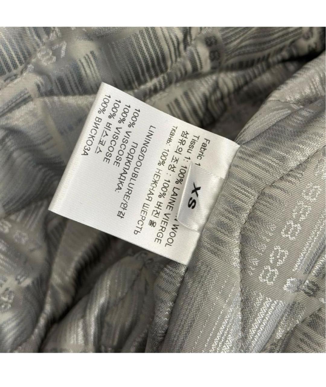 VETEMENTS Черная шерстяная куртка, фото 5