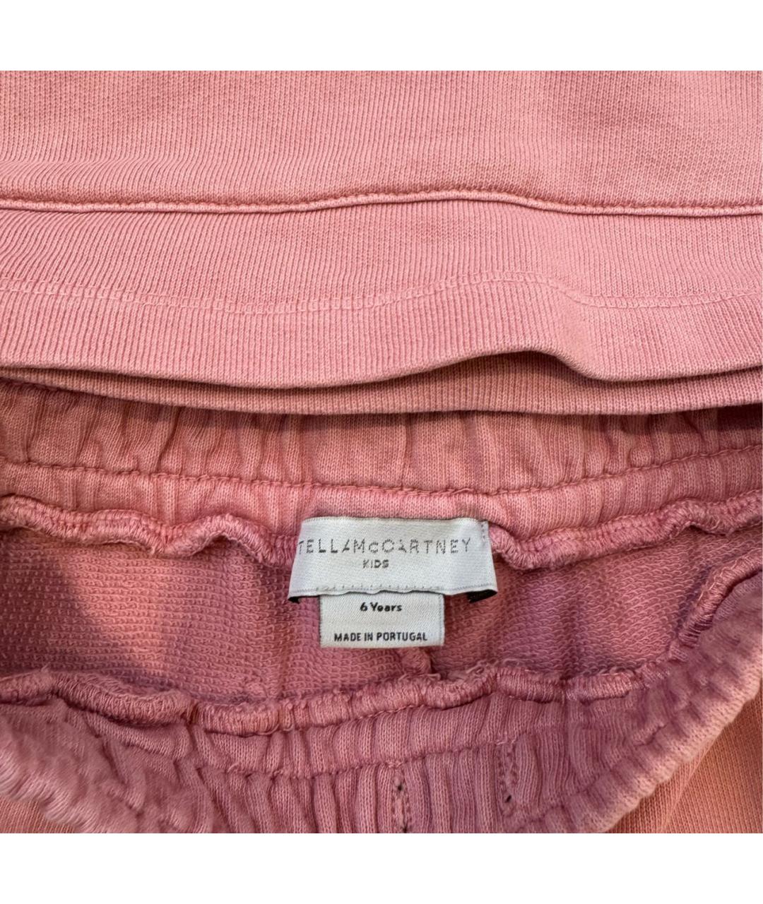 STELLA MCCARTNEY KIDS Розовый хлопковый комплект, фото 3