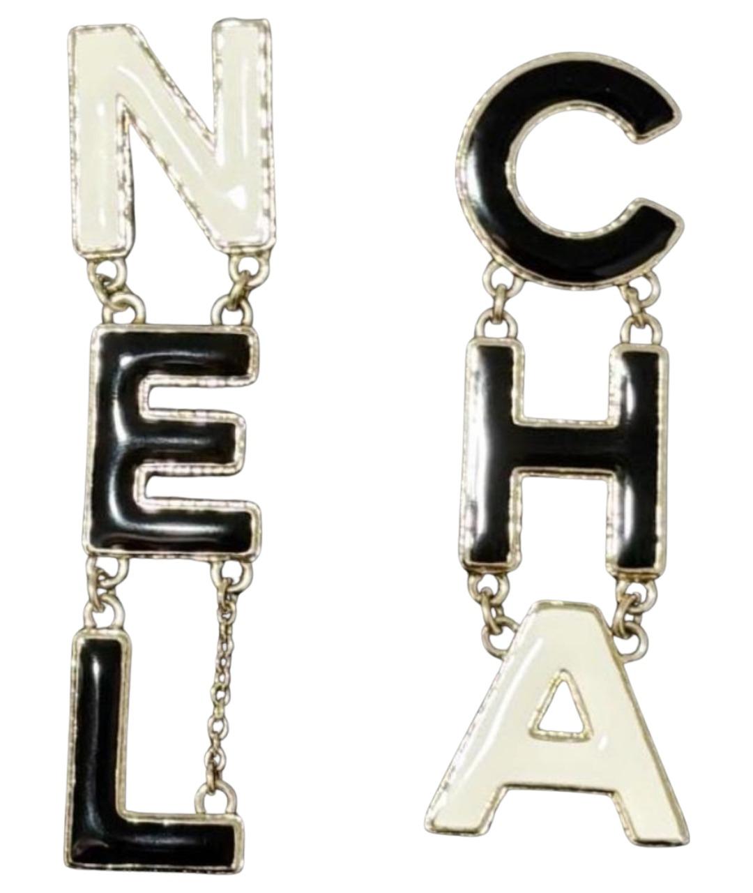 CHANEL Мульти металлические серьги, фото 1