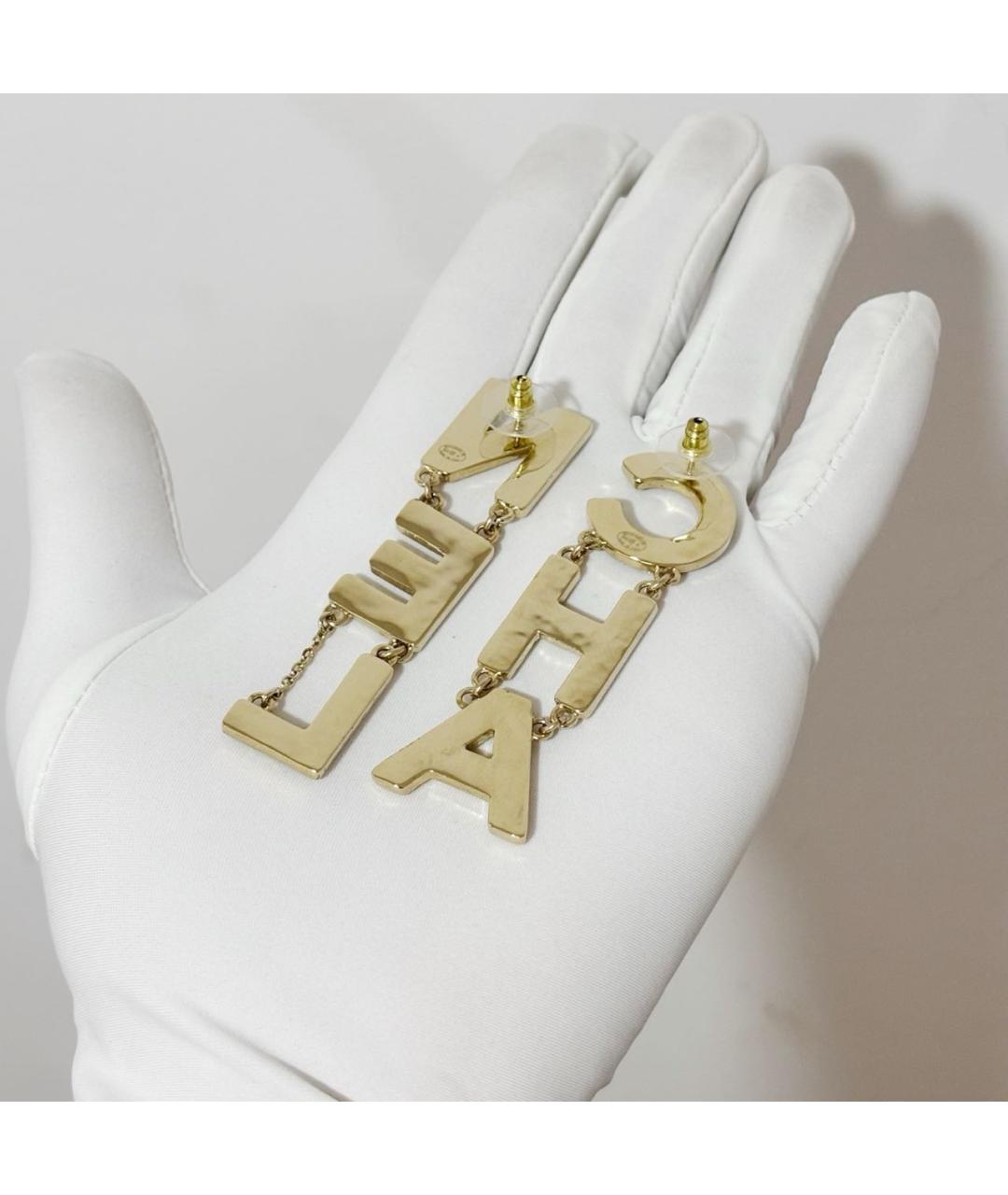 CHANEL Мульти металлические серьги, фото 3