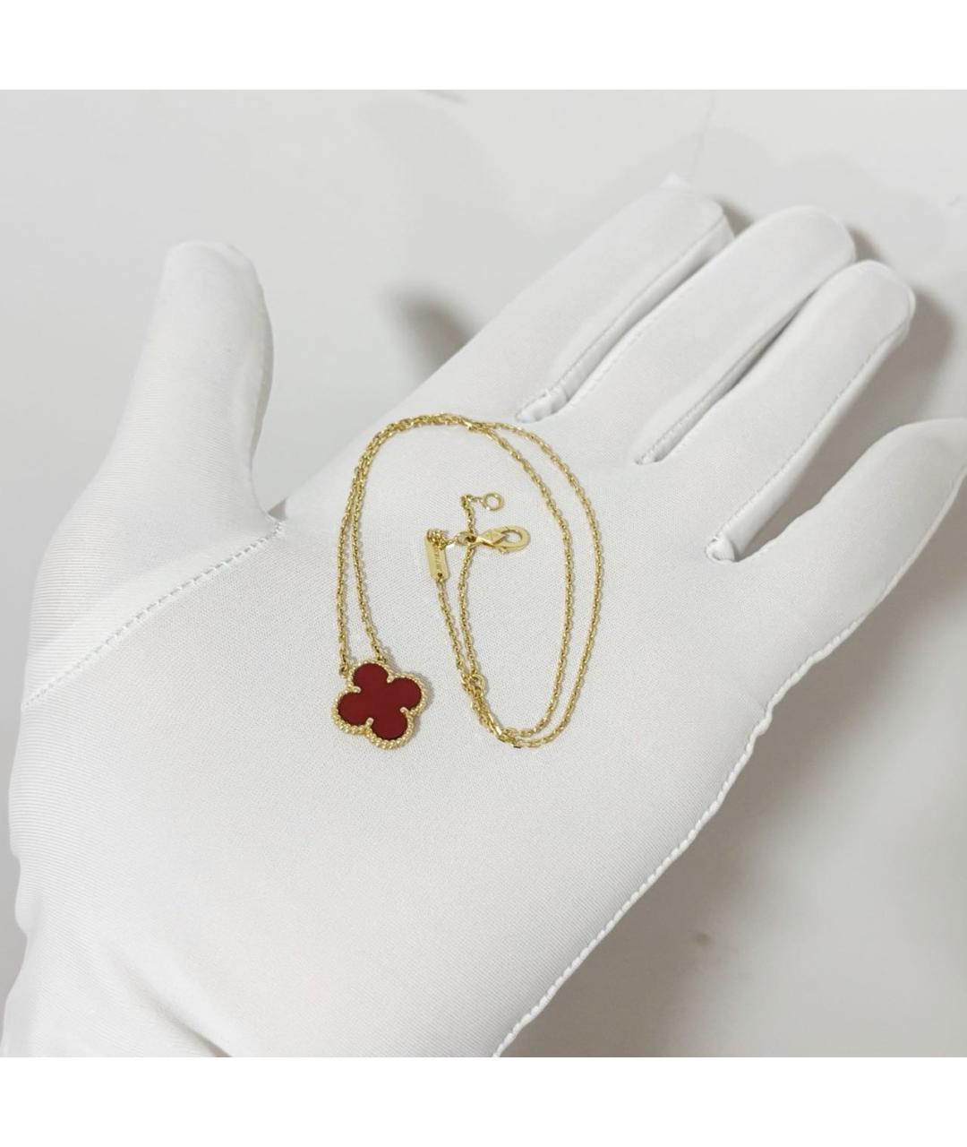 VAN CLEEF & ARPELS Красное колье из розового золота, фото 5