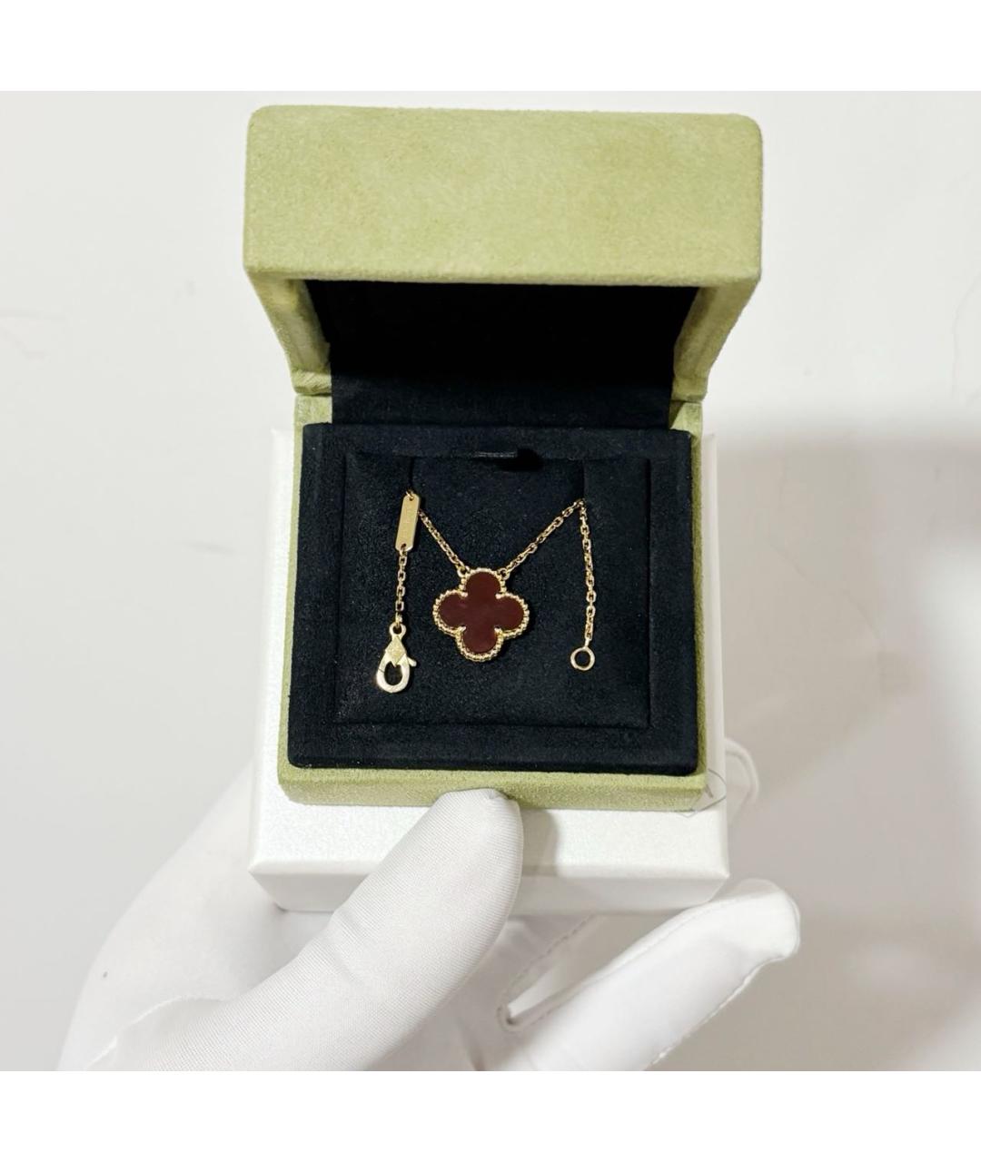 VAN CLEEF & ARPELS Красное колье из розового золота, фото 3